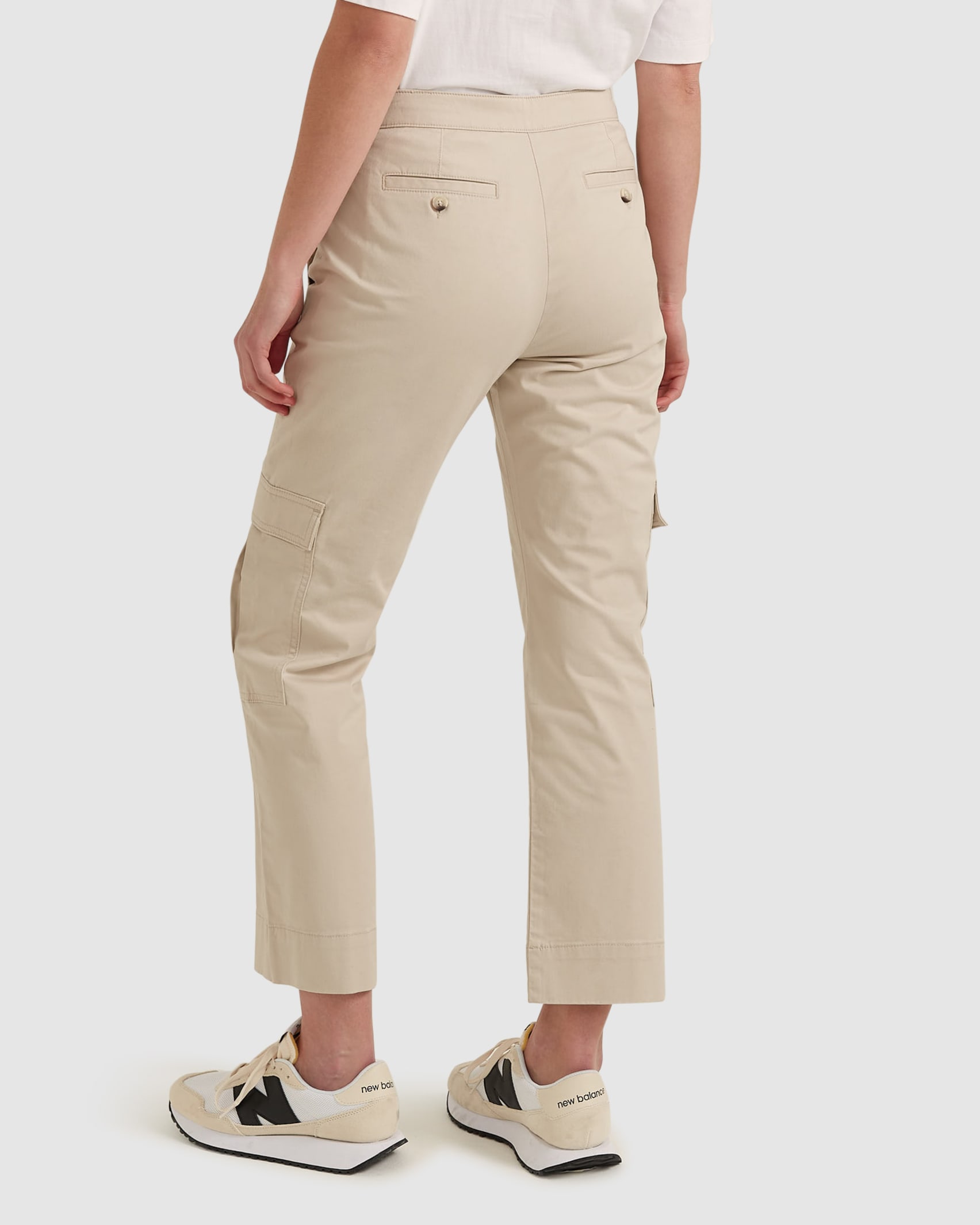 Leah Cargo Pant in STONE