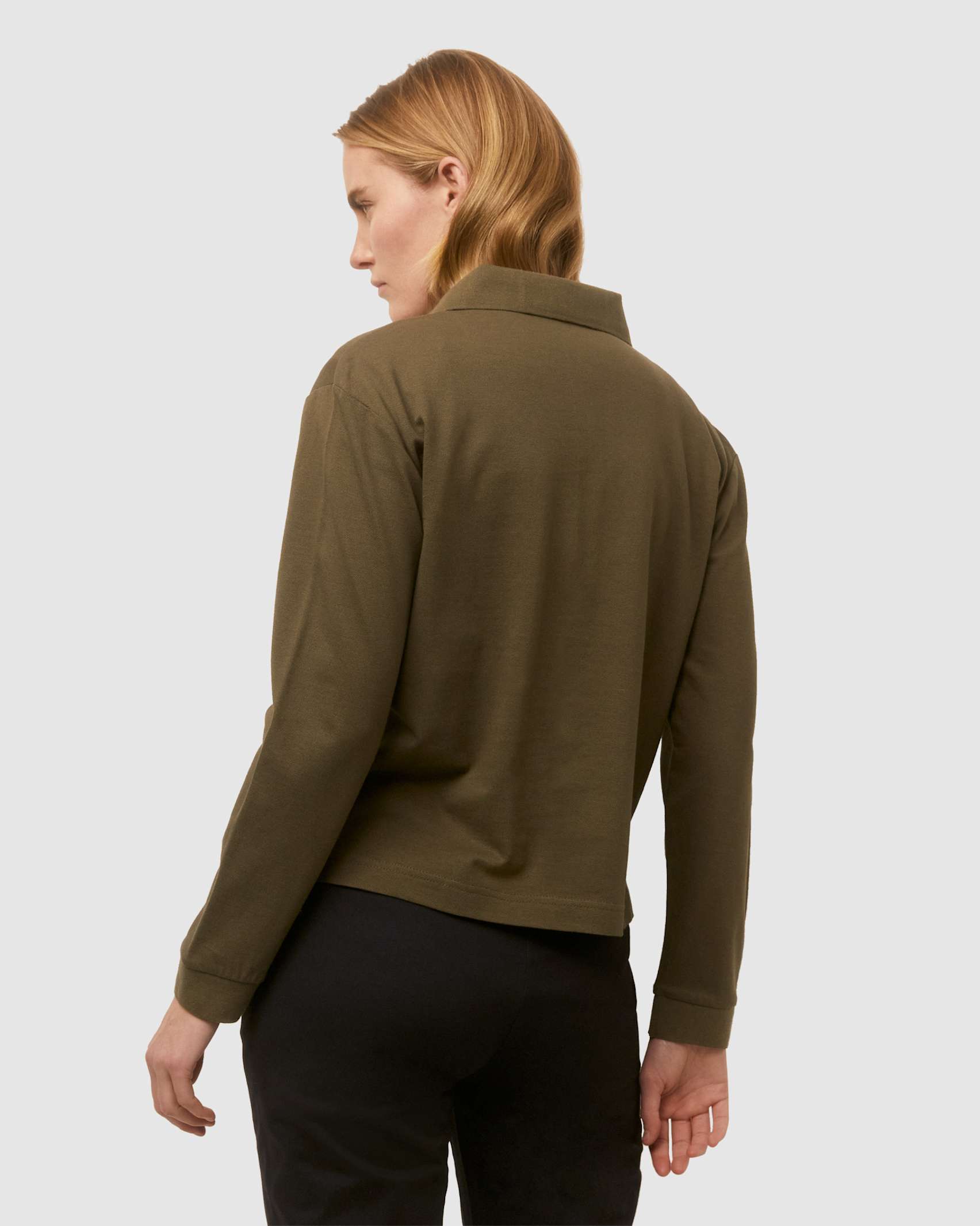 Hanna Polo Top in KHAKI