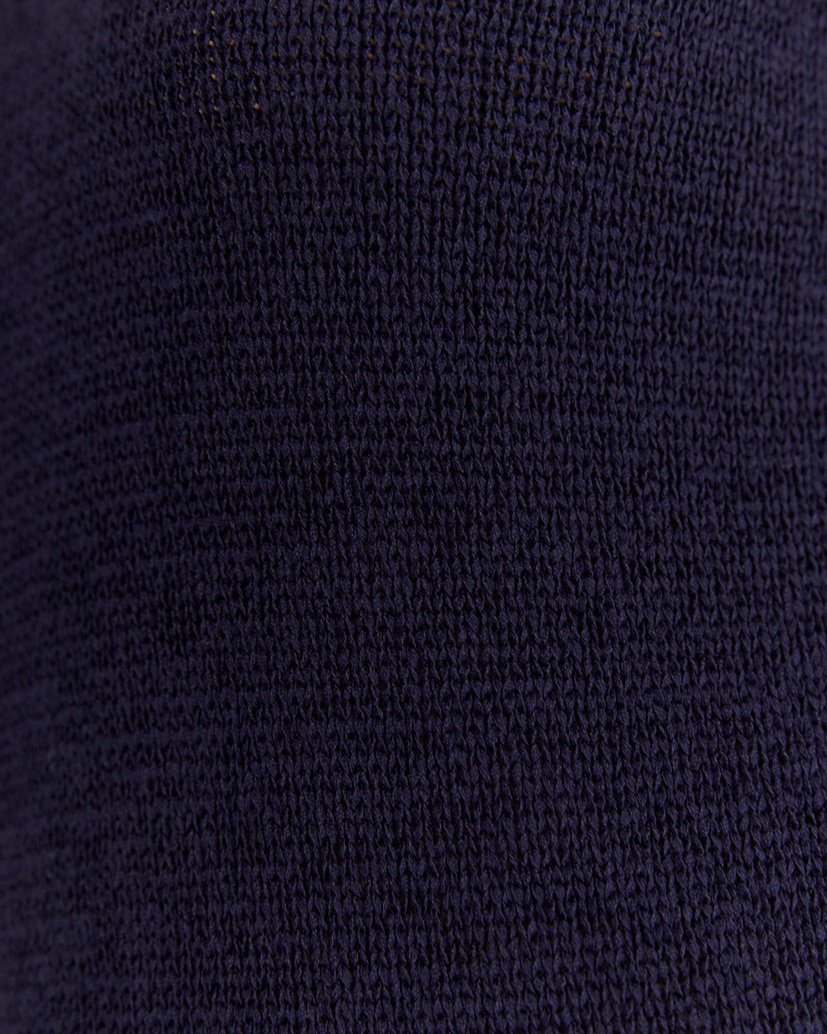 Josie Tape Yarn Polo in NAVY