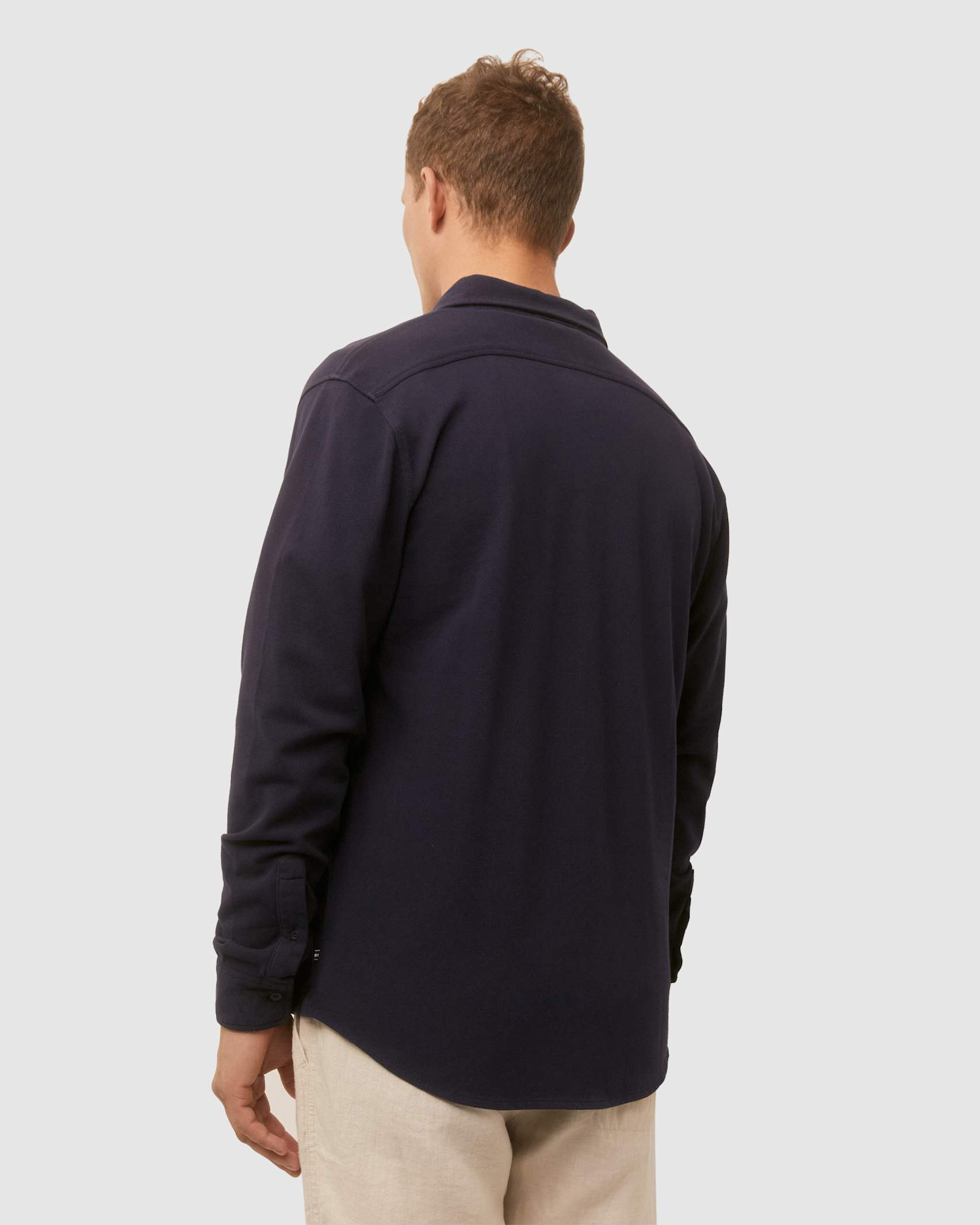 Pique Shirt in NAVY