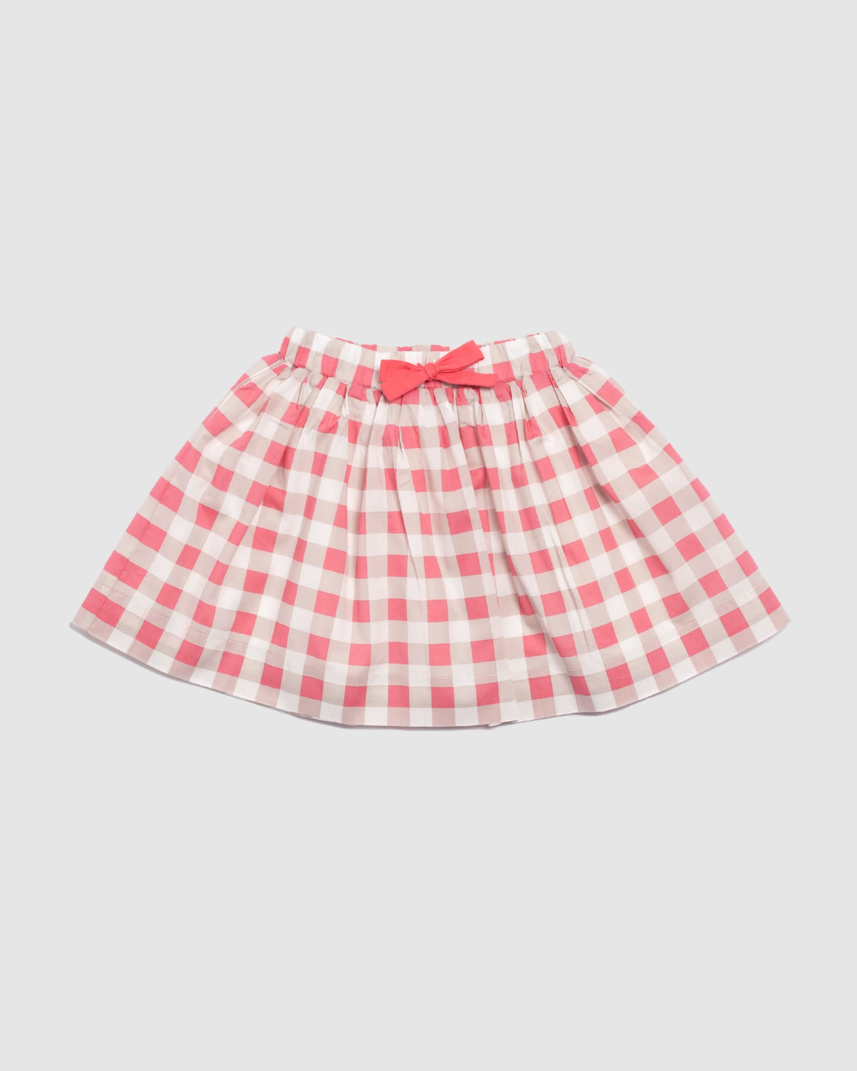 Cora Check Cotton Skirt | Sportscraft