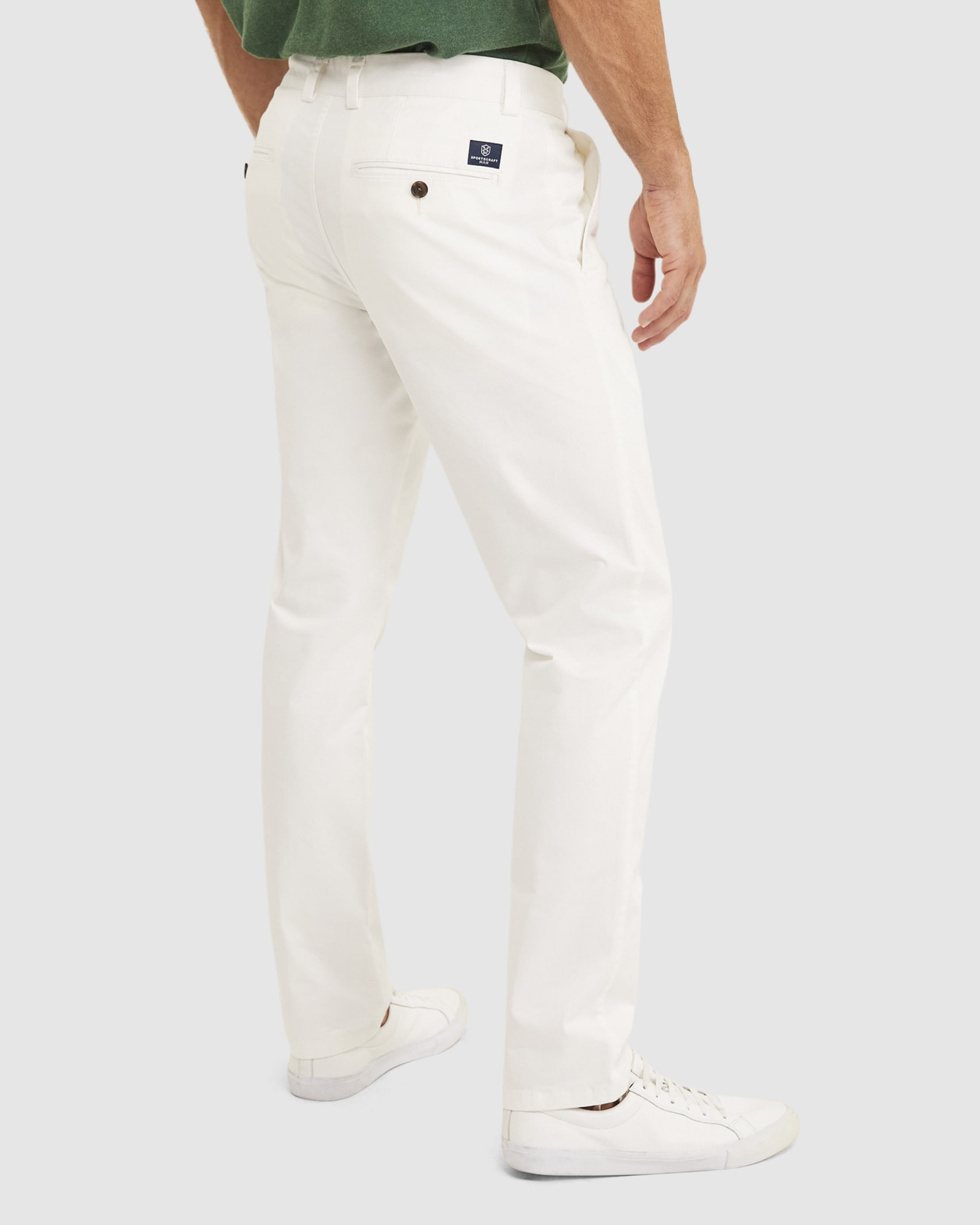 Smith Chino Tapered in WHITE
