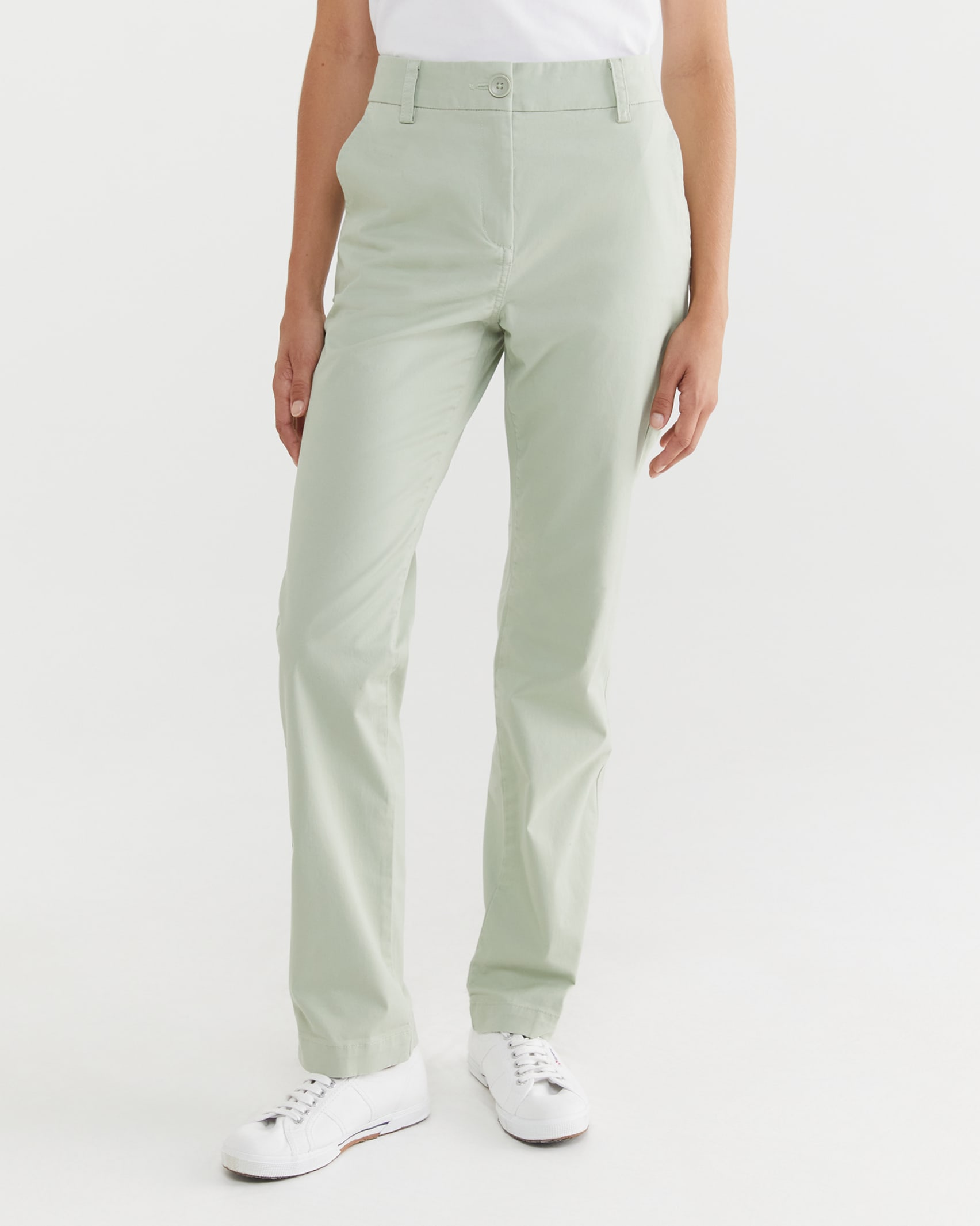 Laura Relaxed Chino in SAGE