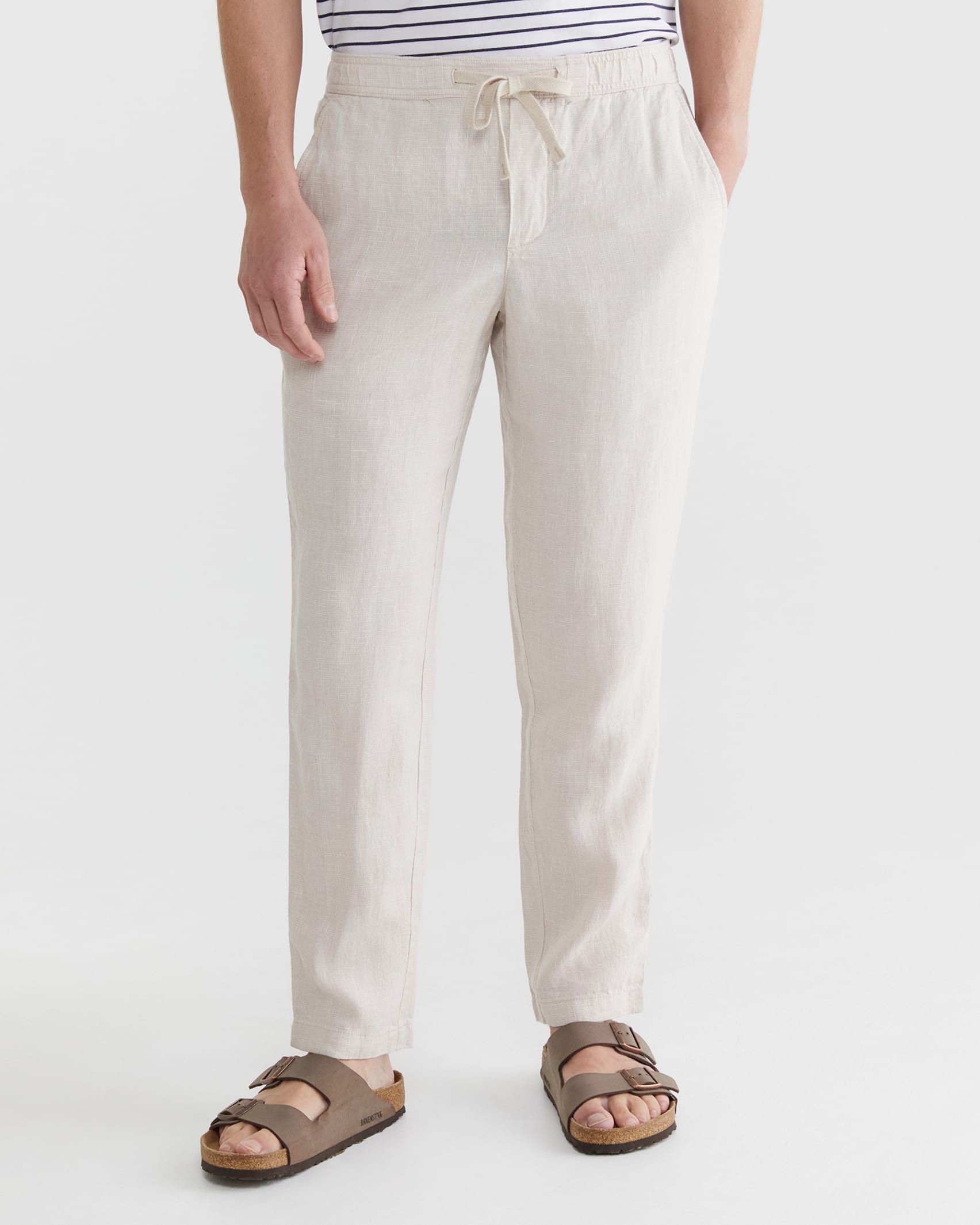 Caffery Linen Pant in SAND