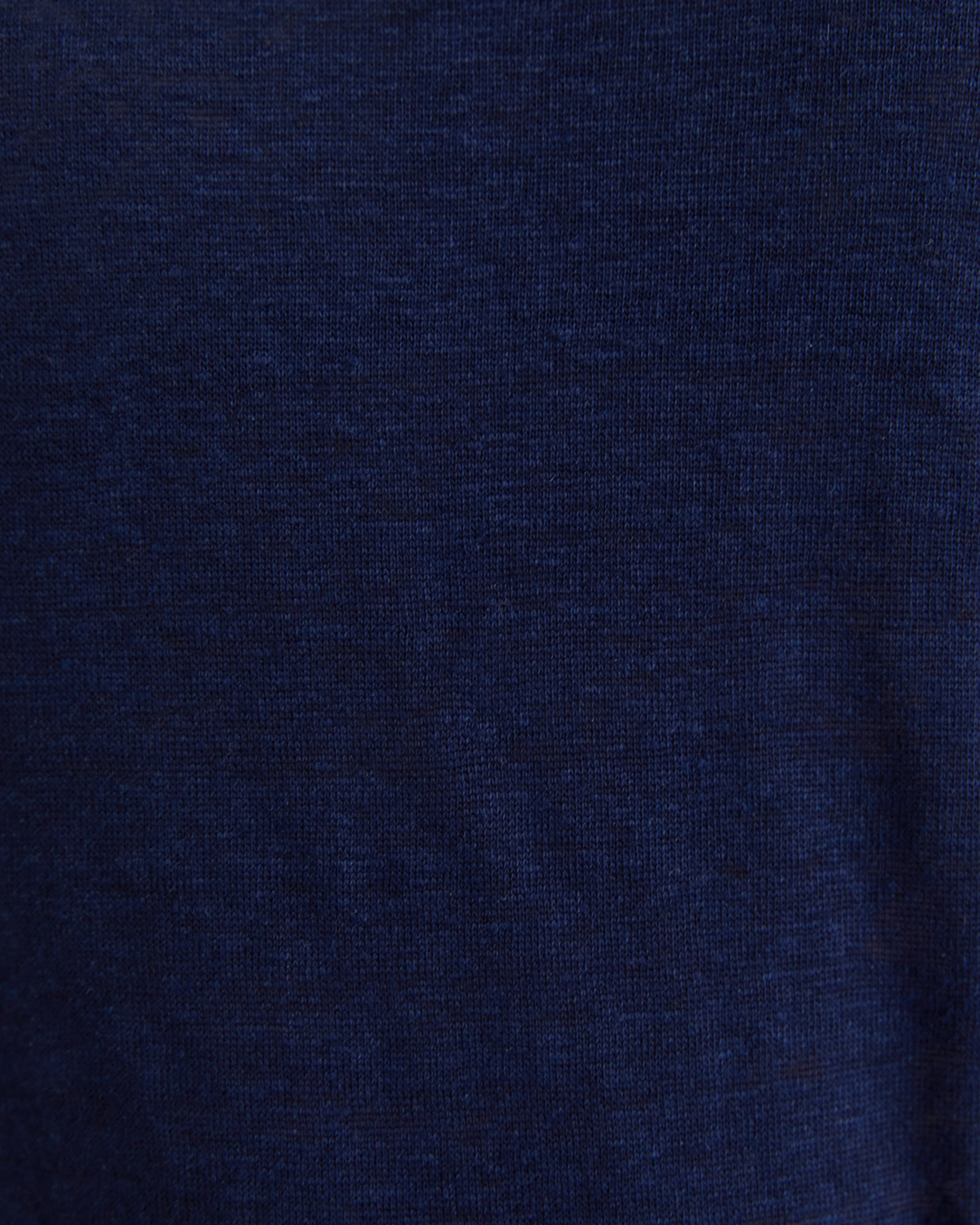 Tonia Crew Neck Linen Tee in NAVY