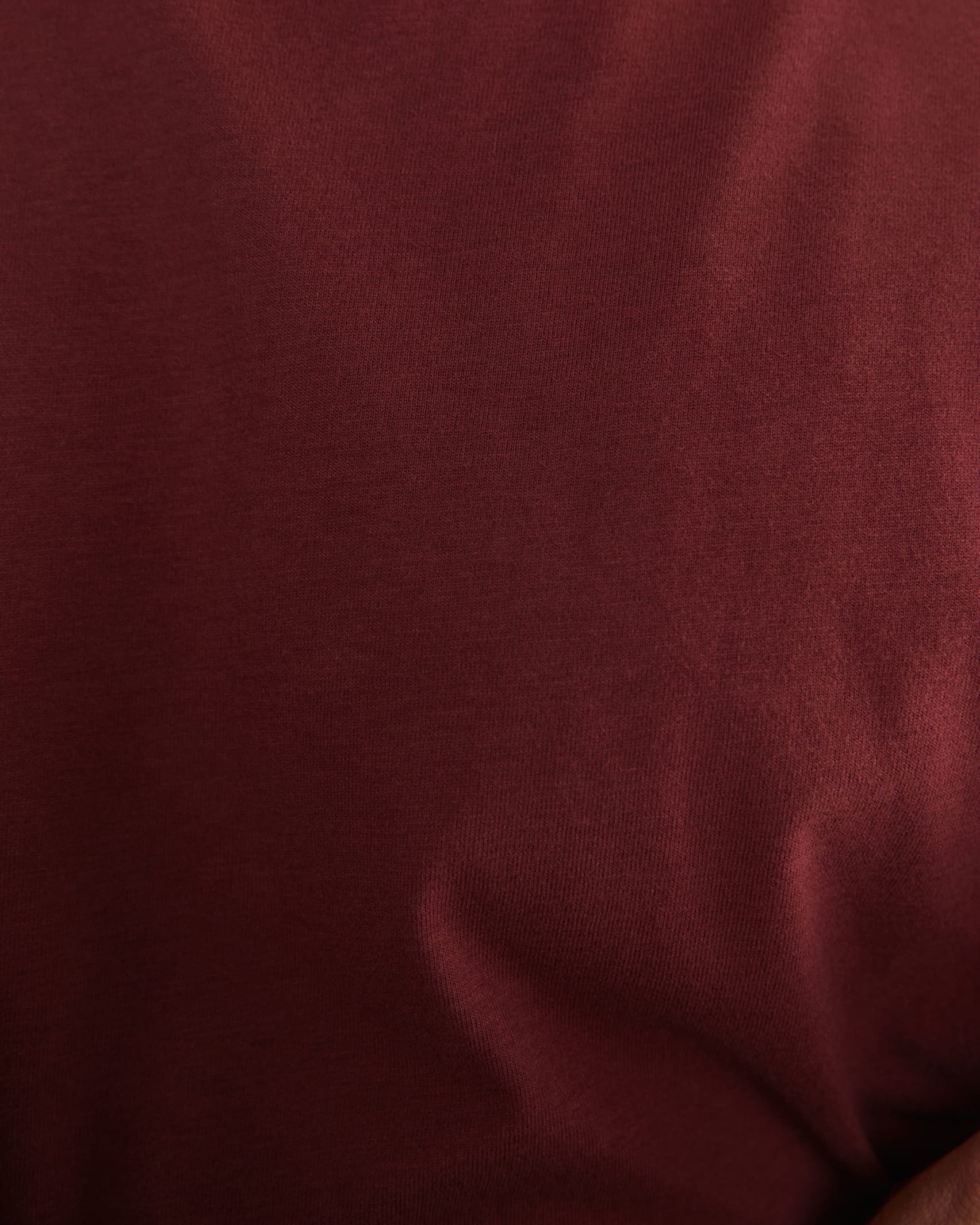 Supersoft Tee in WINE