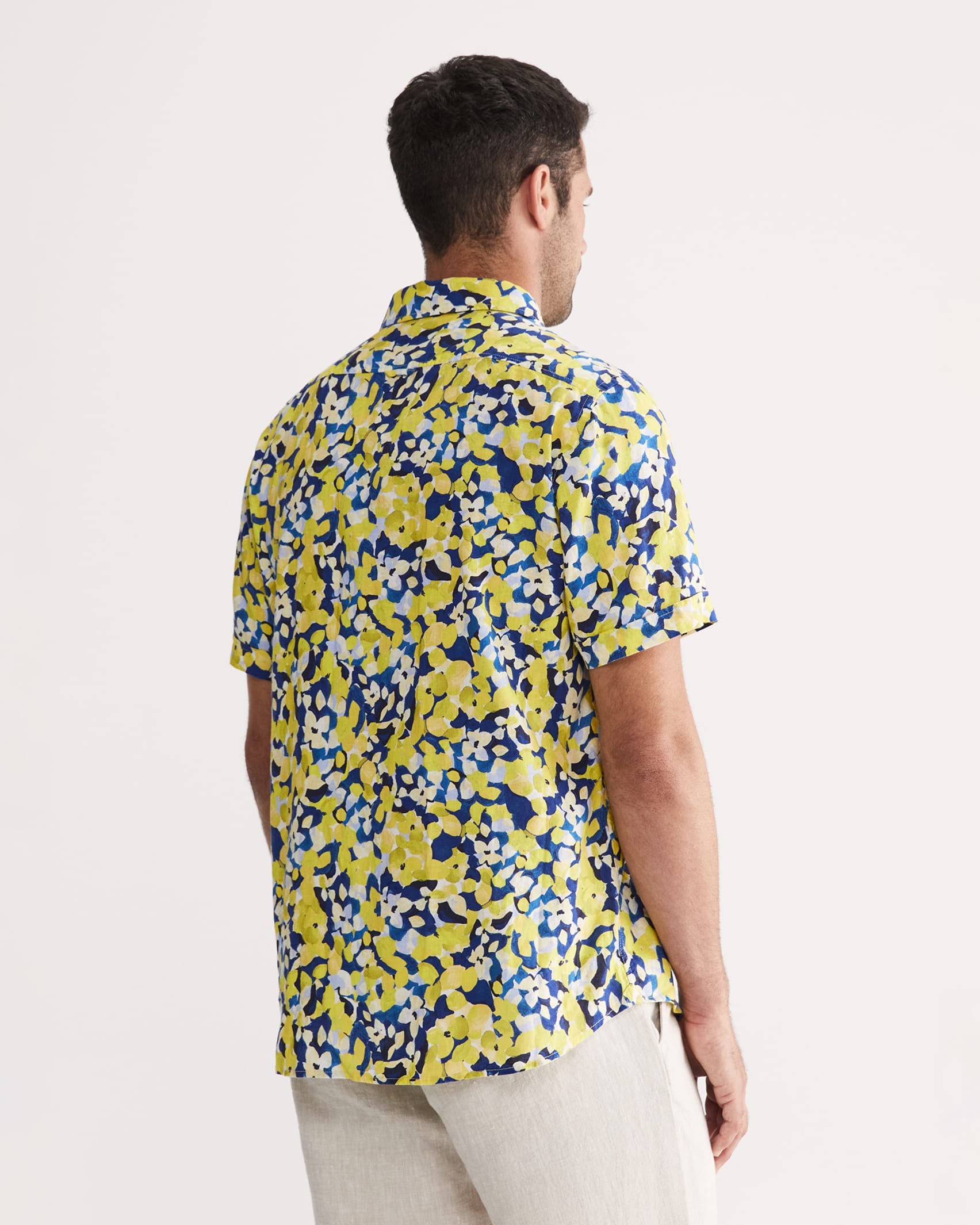 Alpha Tapered Shirt in YELLOW