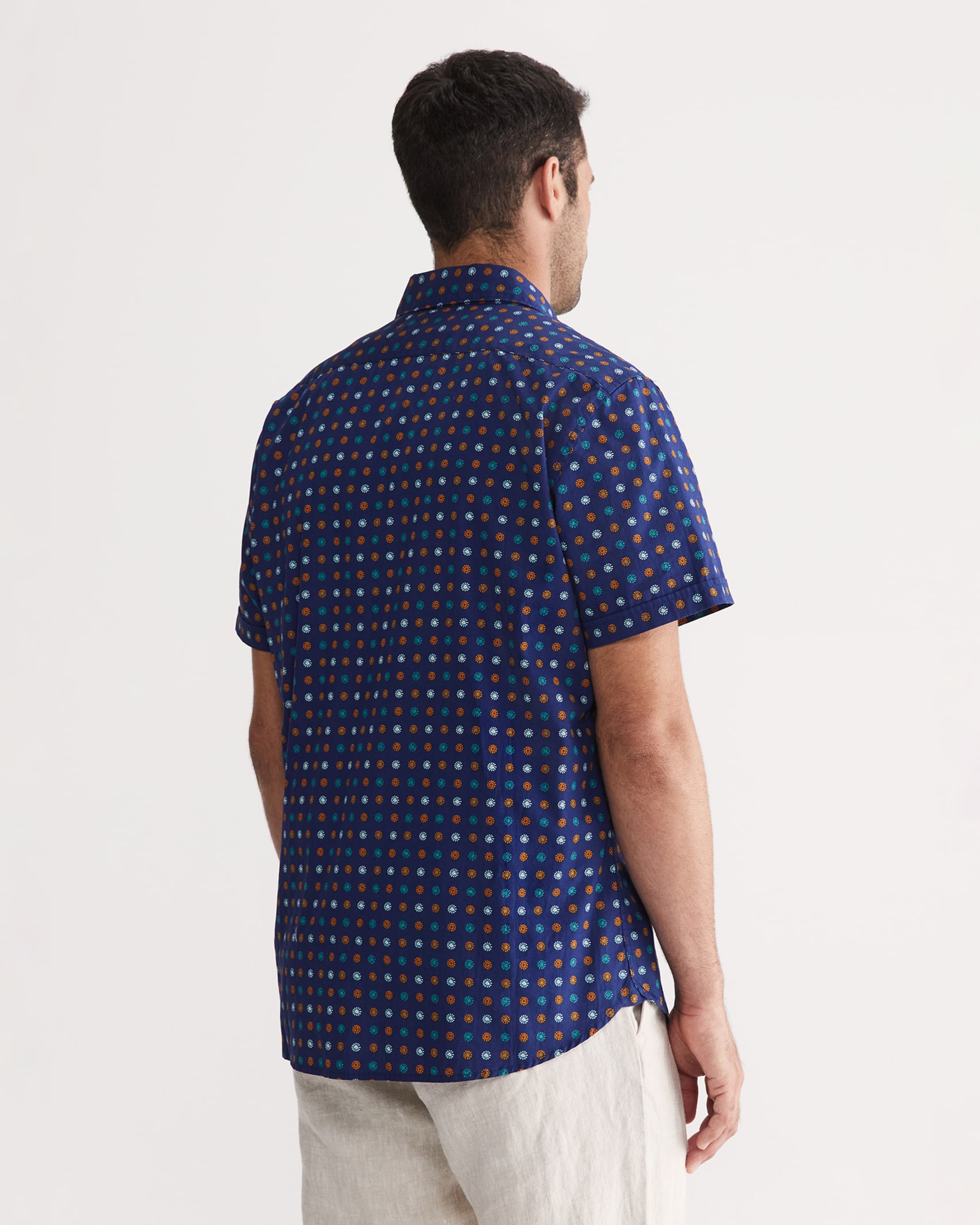 Le Vista Tapered Shirt in PRUSSIAN BLUE