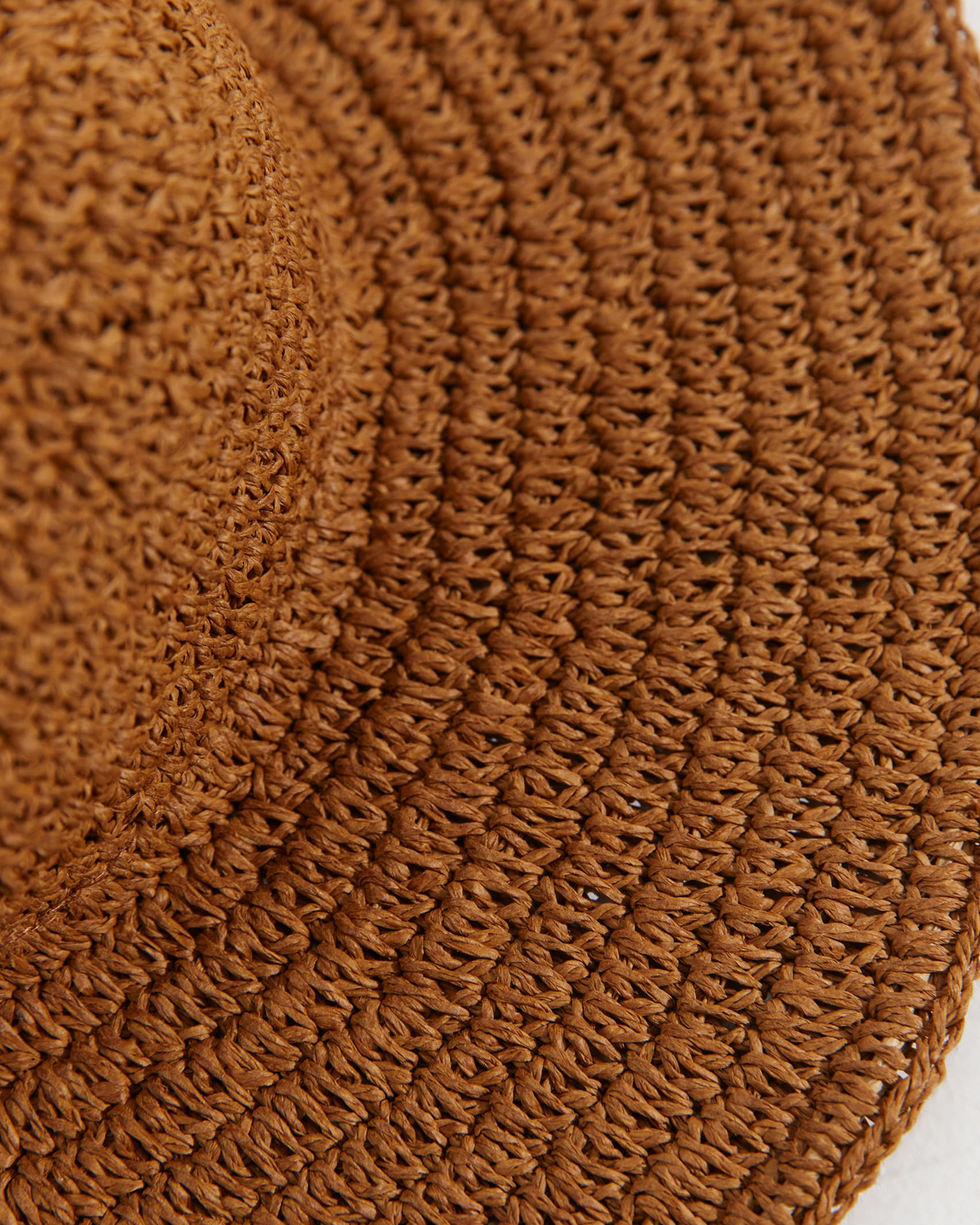 Rowie Raffia Hat in NATURAL