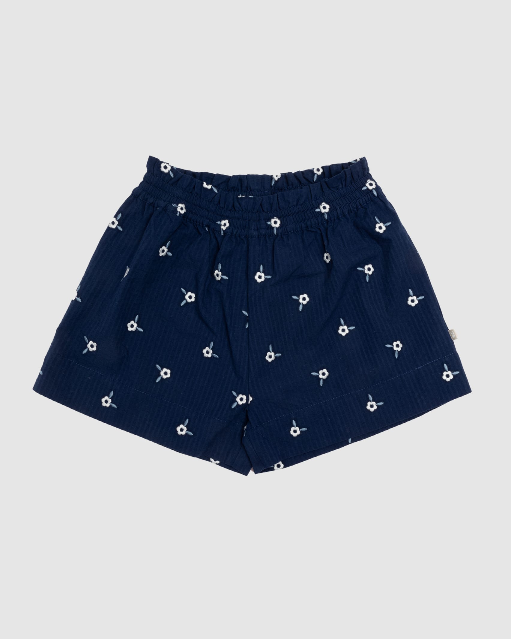 Grace Embroidered Short in NAVY