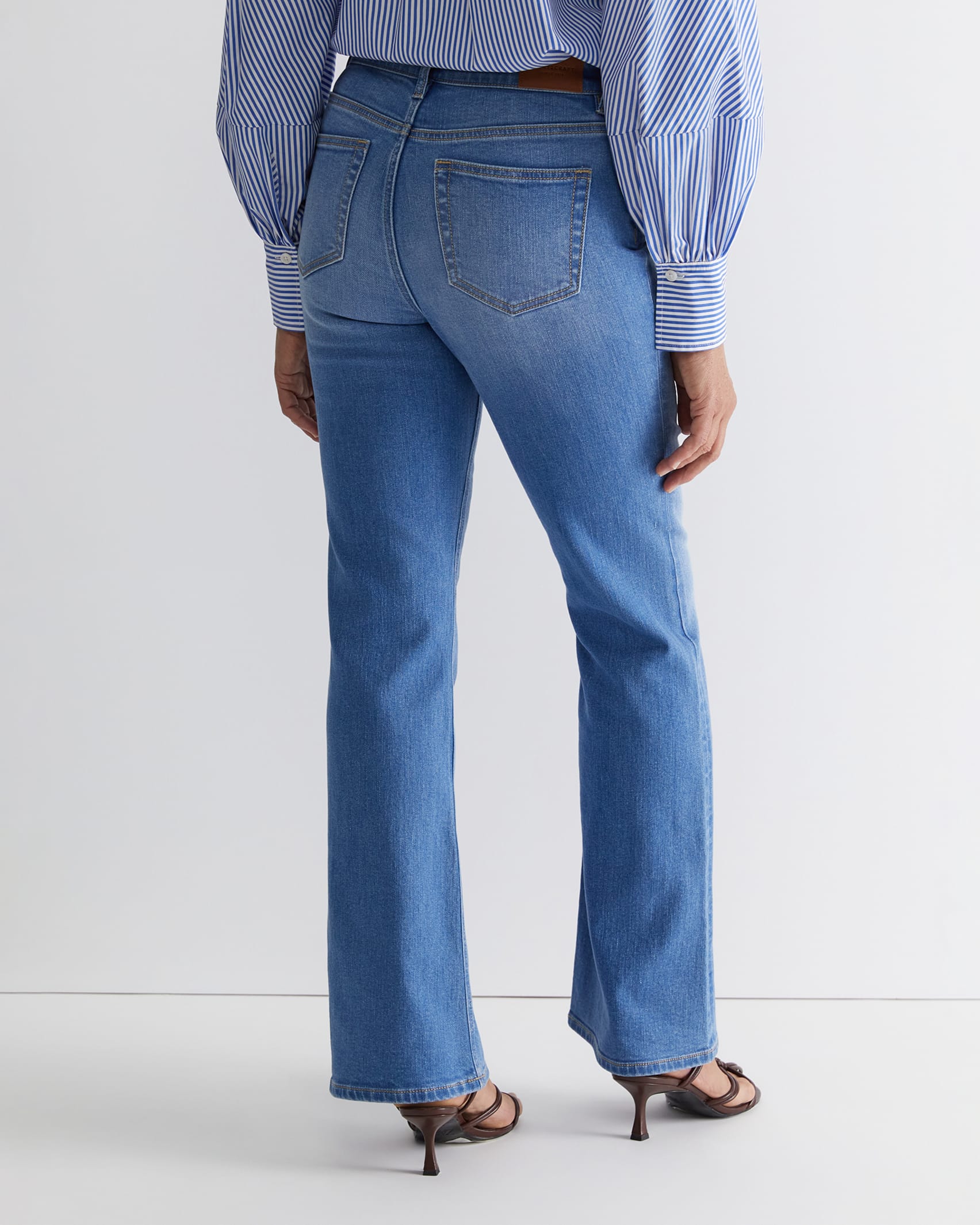 Holly Bootleg Jean in SOFT BLUE