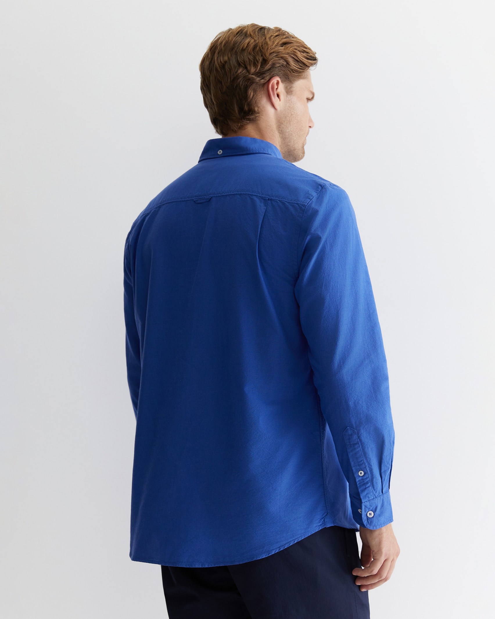 Oxford Long Sleeve Shirt in DUTCH BLUE