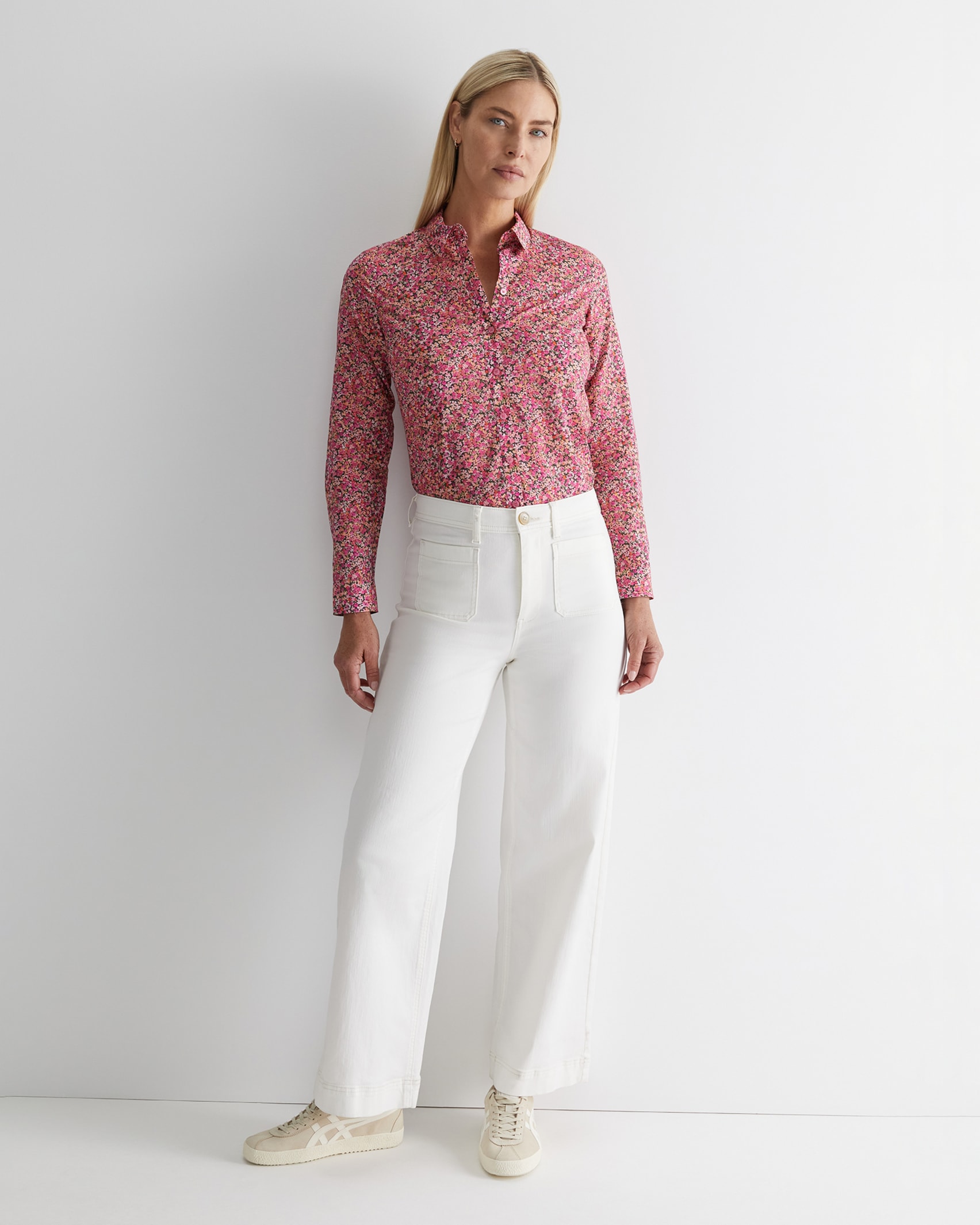 Arrietty Liberty Shirt in PINK MULTI