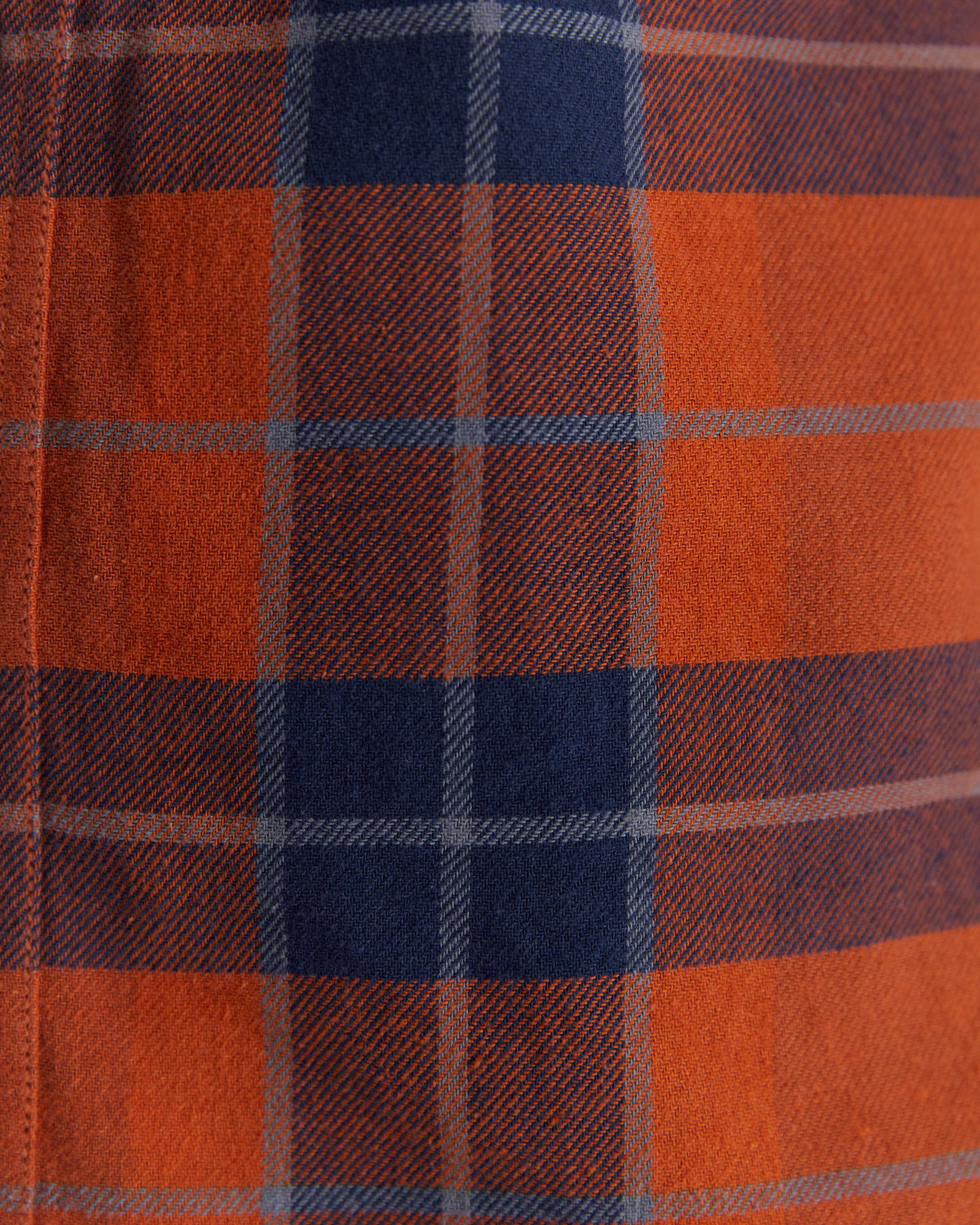 Hindsmarsh Check Shirt in ORANGE