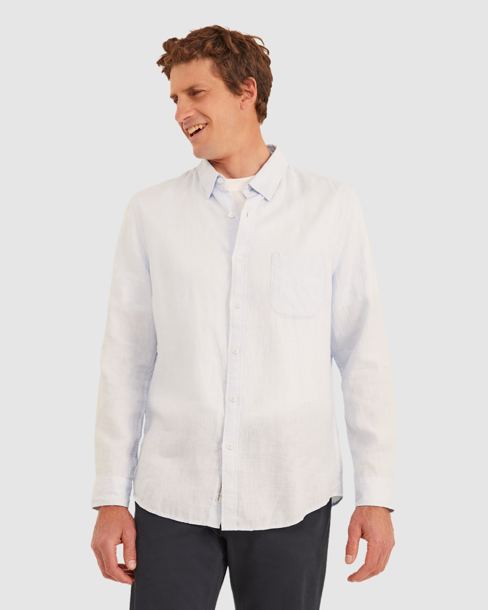 Linen Long Sleeve Shirt | Sportscraft