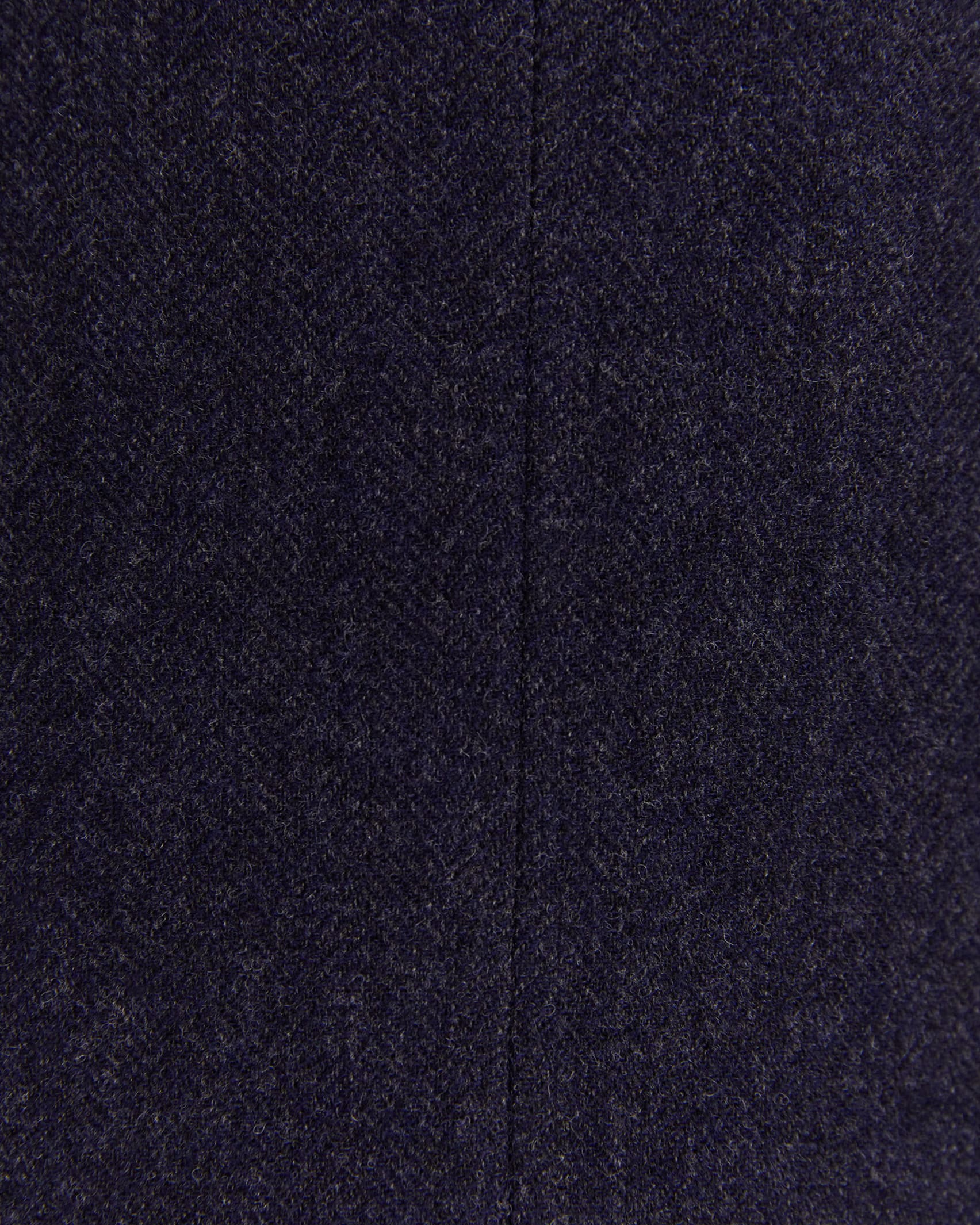 Herringbone Wool Blazer in NAVY MELANGE