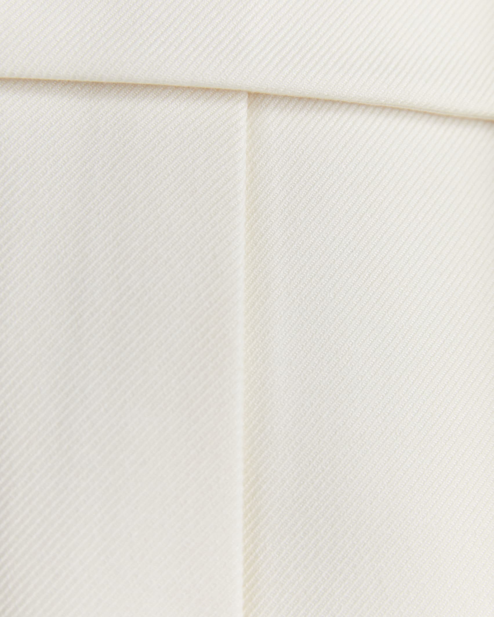 Frankie Twill Straight Pant in WINTER WHITE