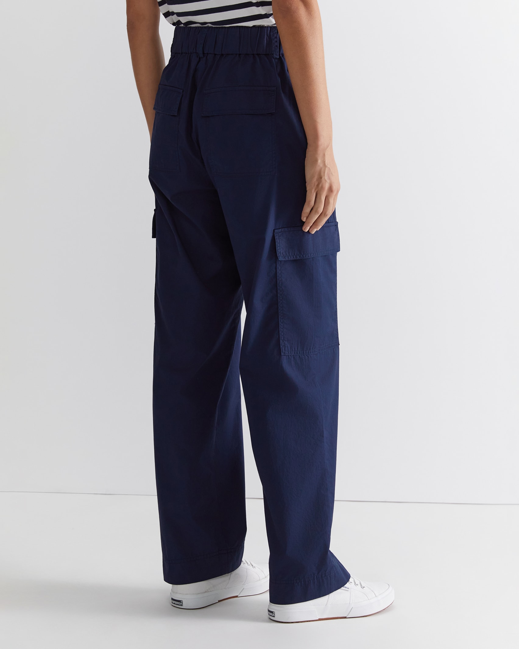 Mila Cargo Pant in Navy Sportscraft