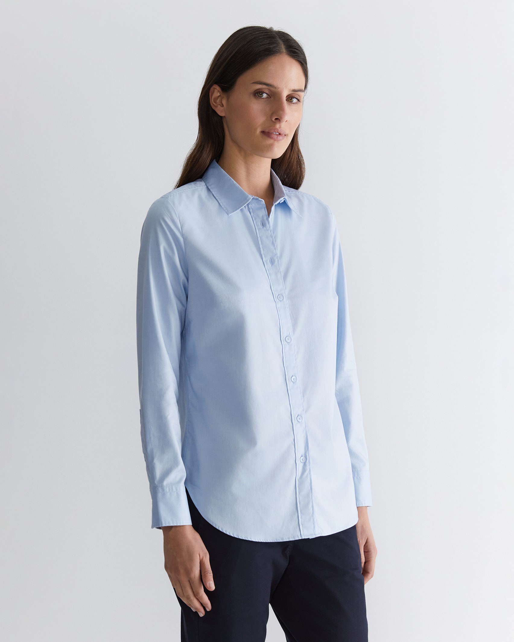 Emily Oxford Shirt in BLUE
