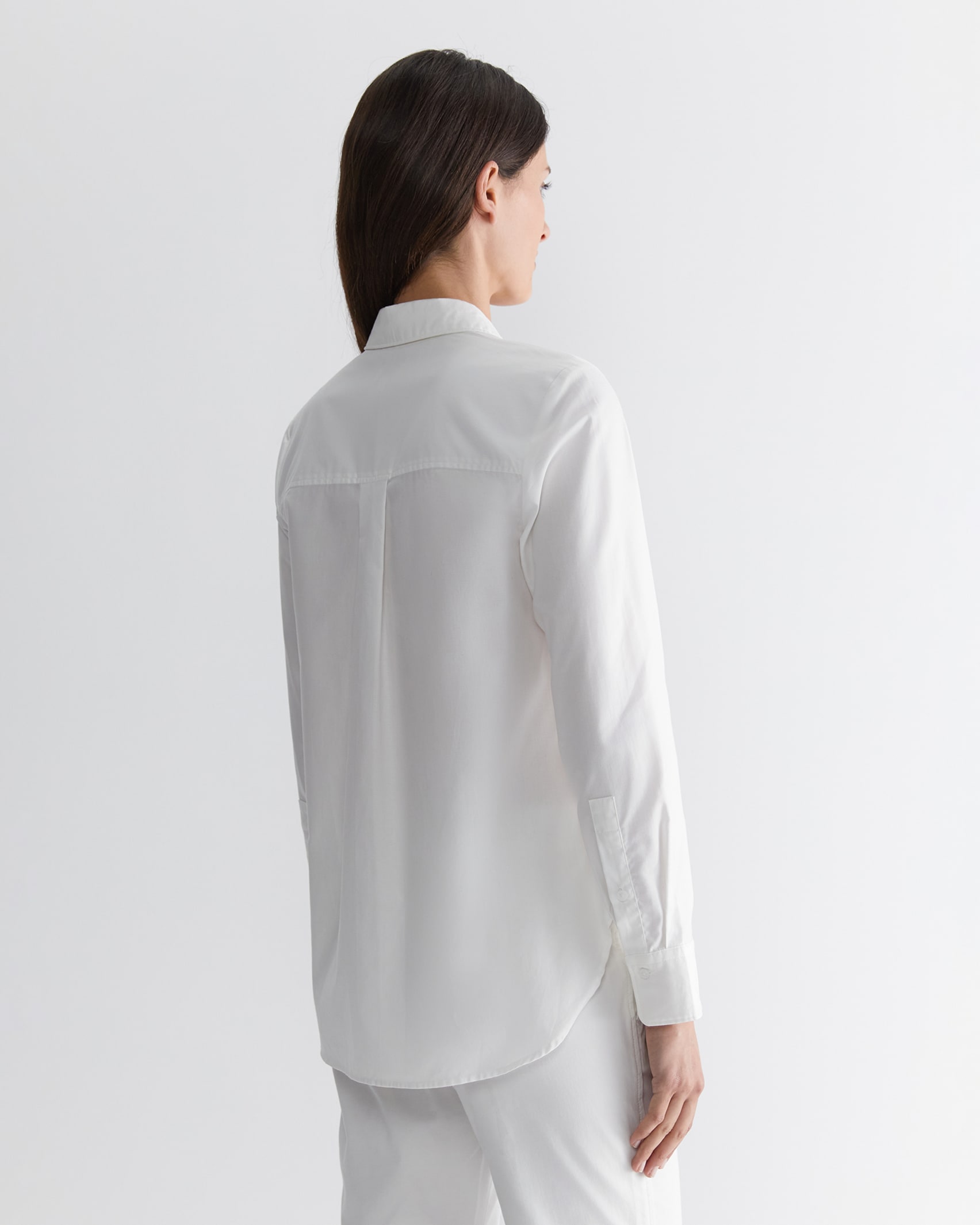 Emily Oxford Shirt in WHITE