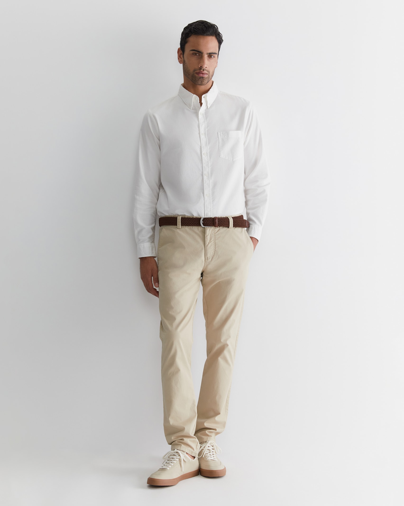 Smith Chino Tapered in LIMESTONE