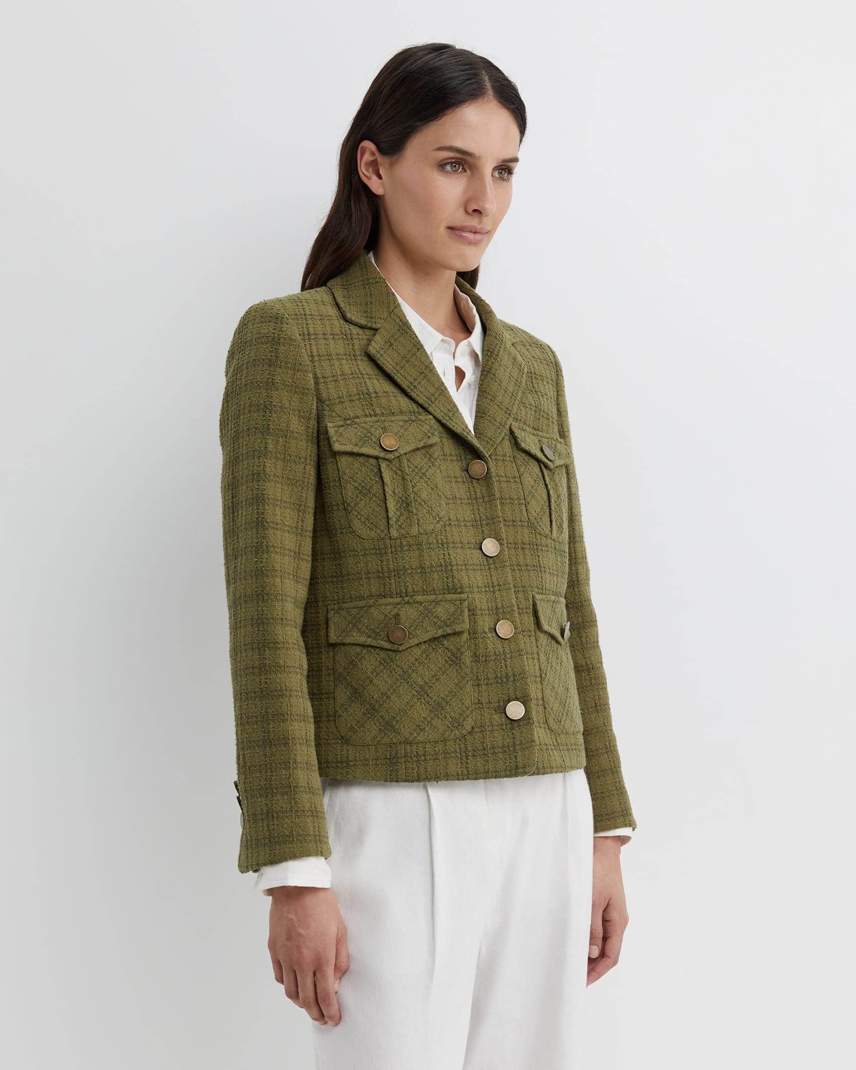 Elena Lady Jacket in KHAKI