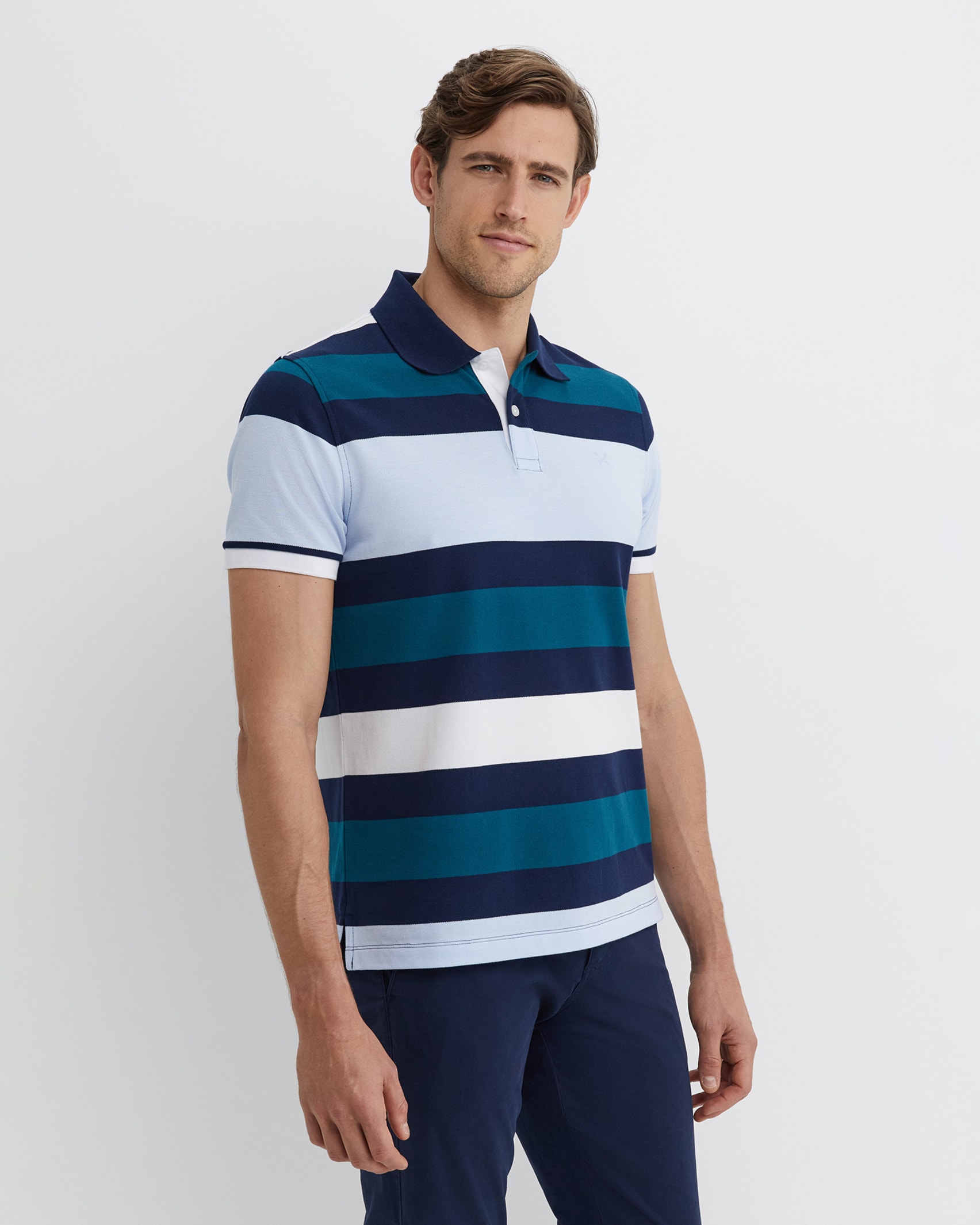 Yarra Polo in BLUE MULTI