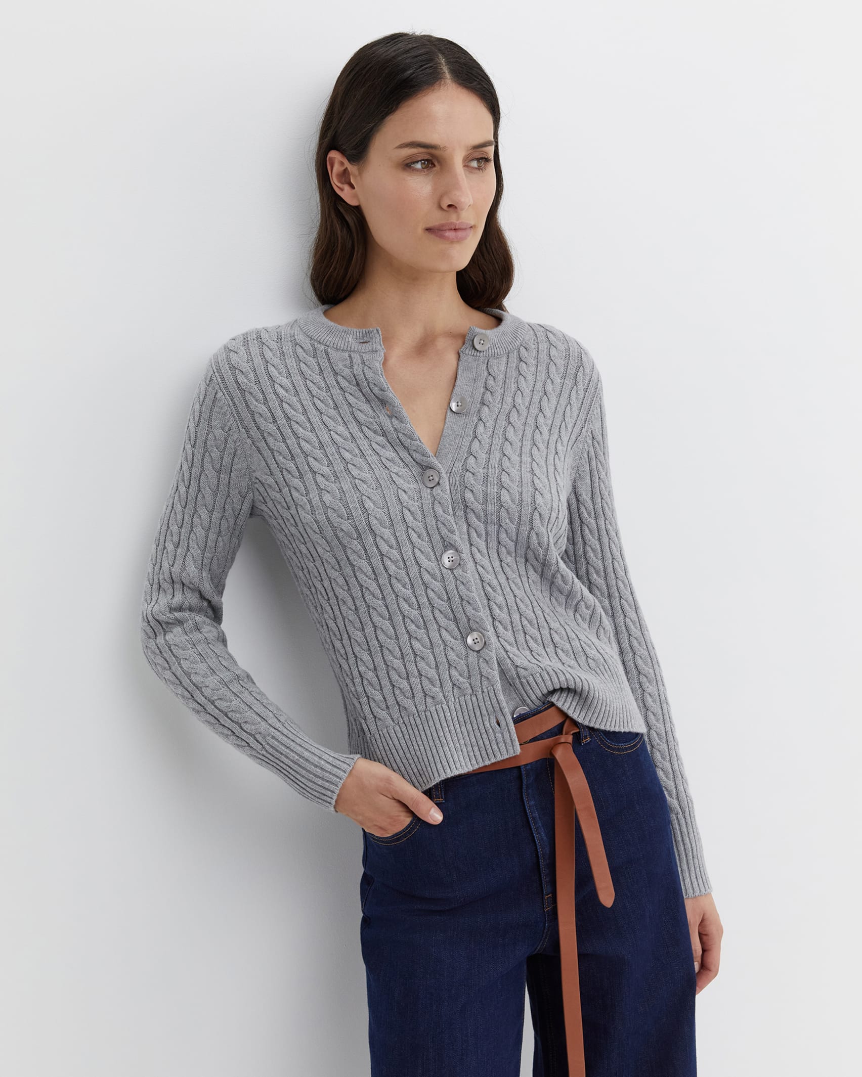 Grey cardigan australia clearance