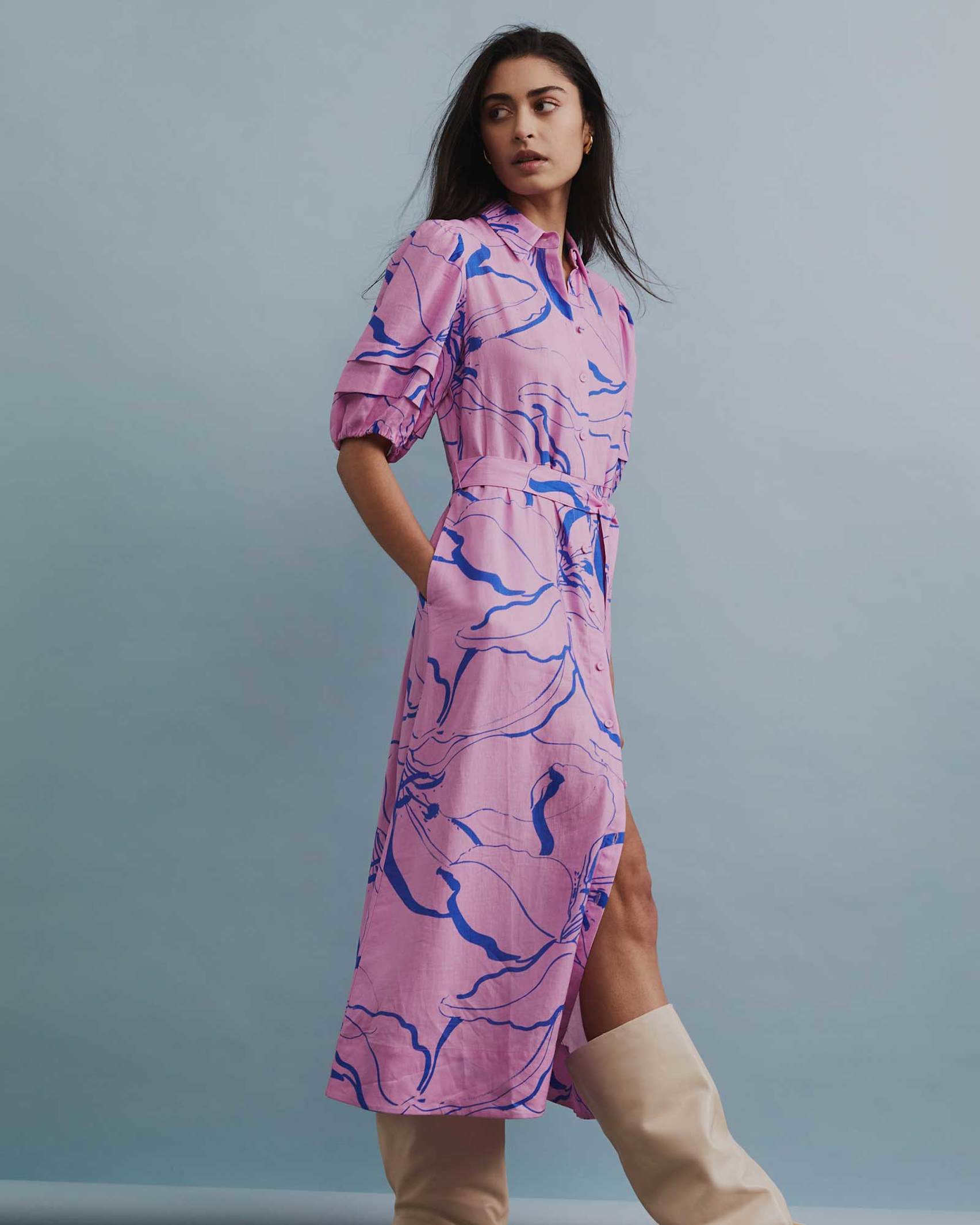 Lila midi dress 2025