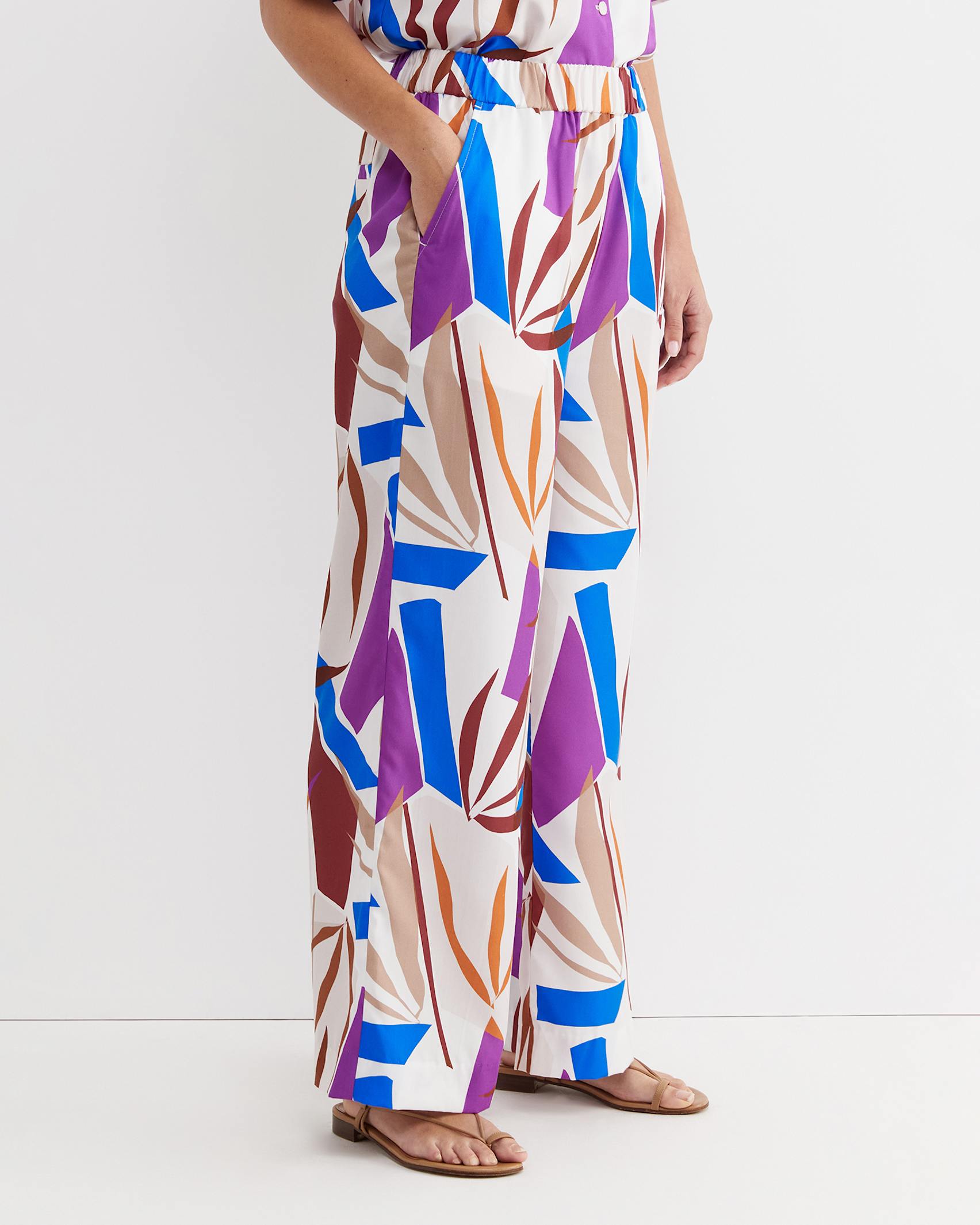 Marie Wide Leg Pant in MULTI