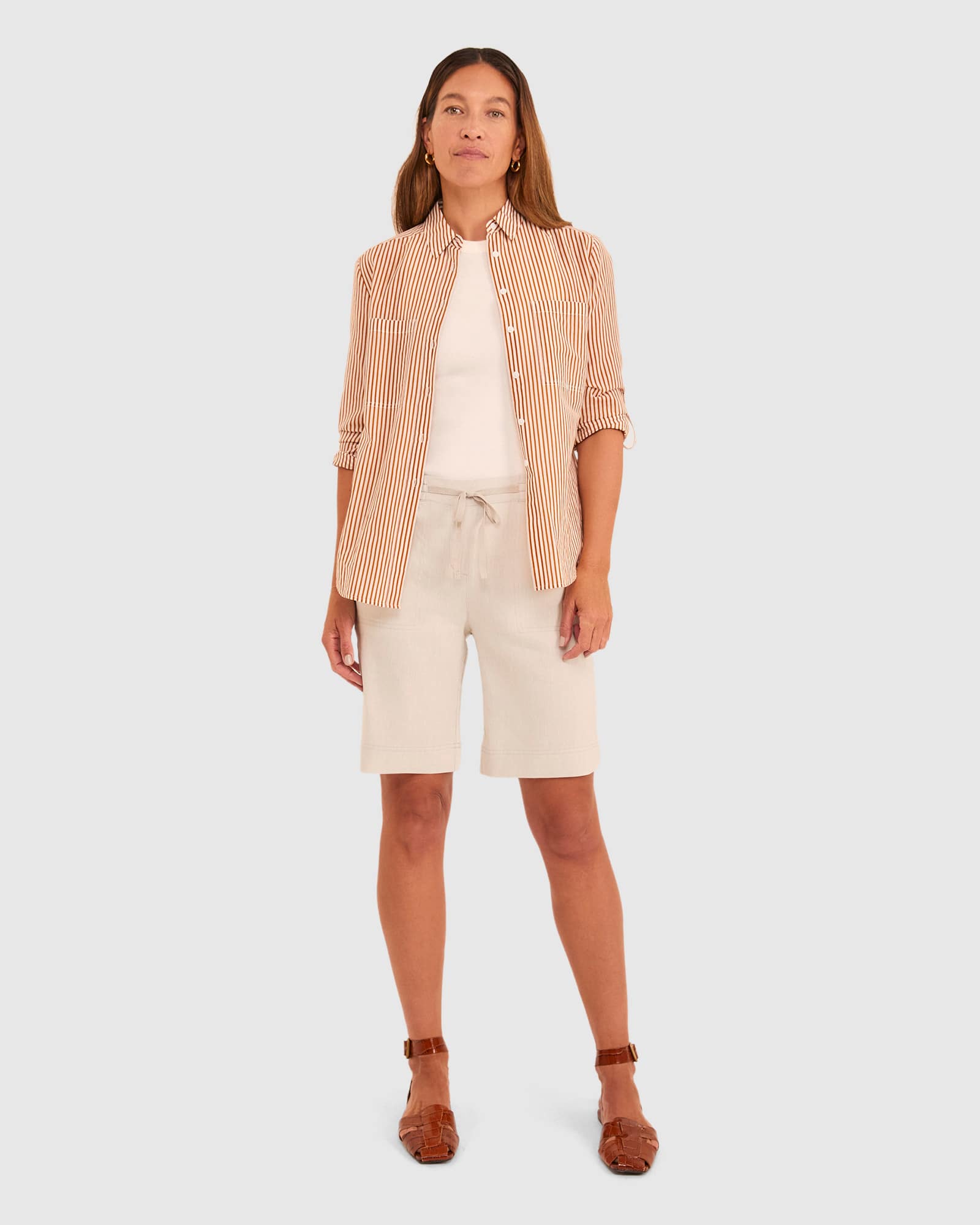 Rosa Linen Short