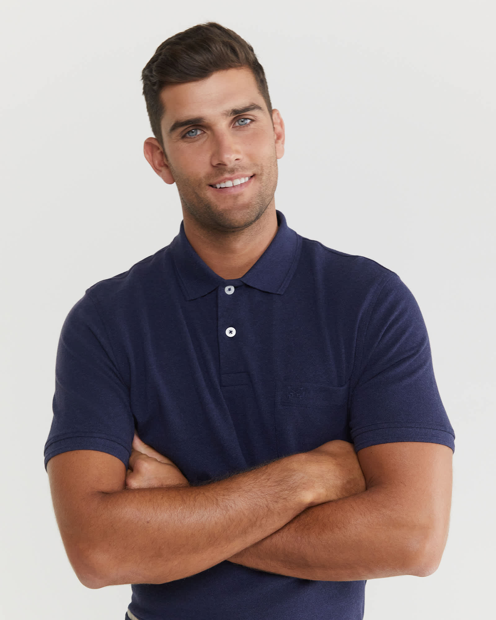 Pique Polo Melange