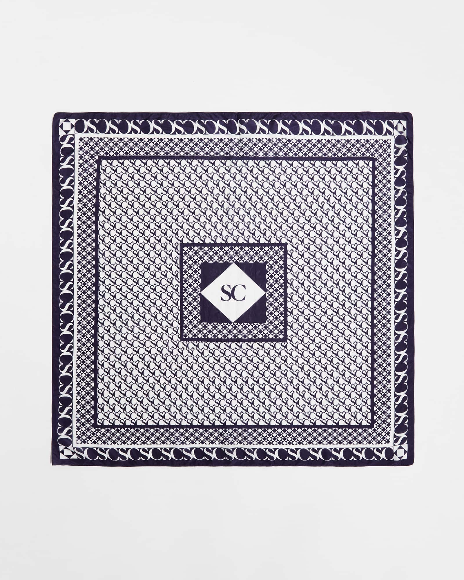 Logo Silk Scarf