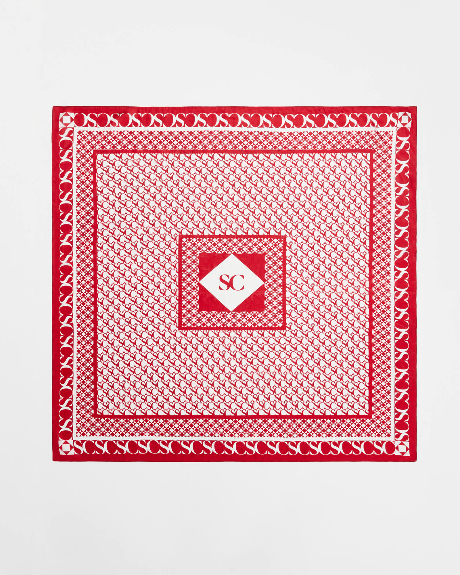 Logo Silk Scarf