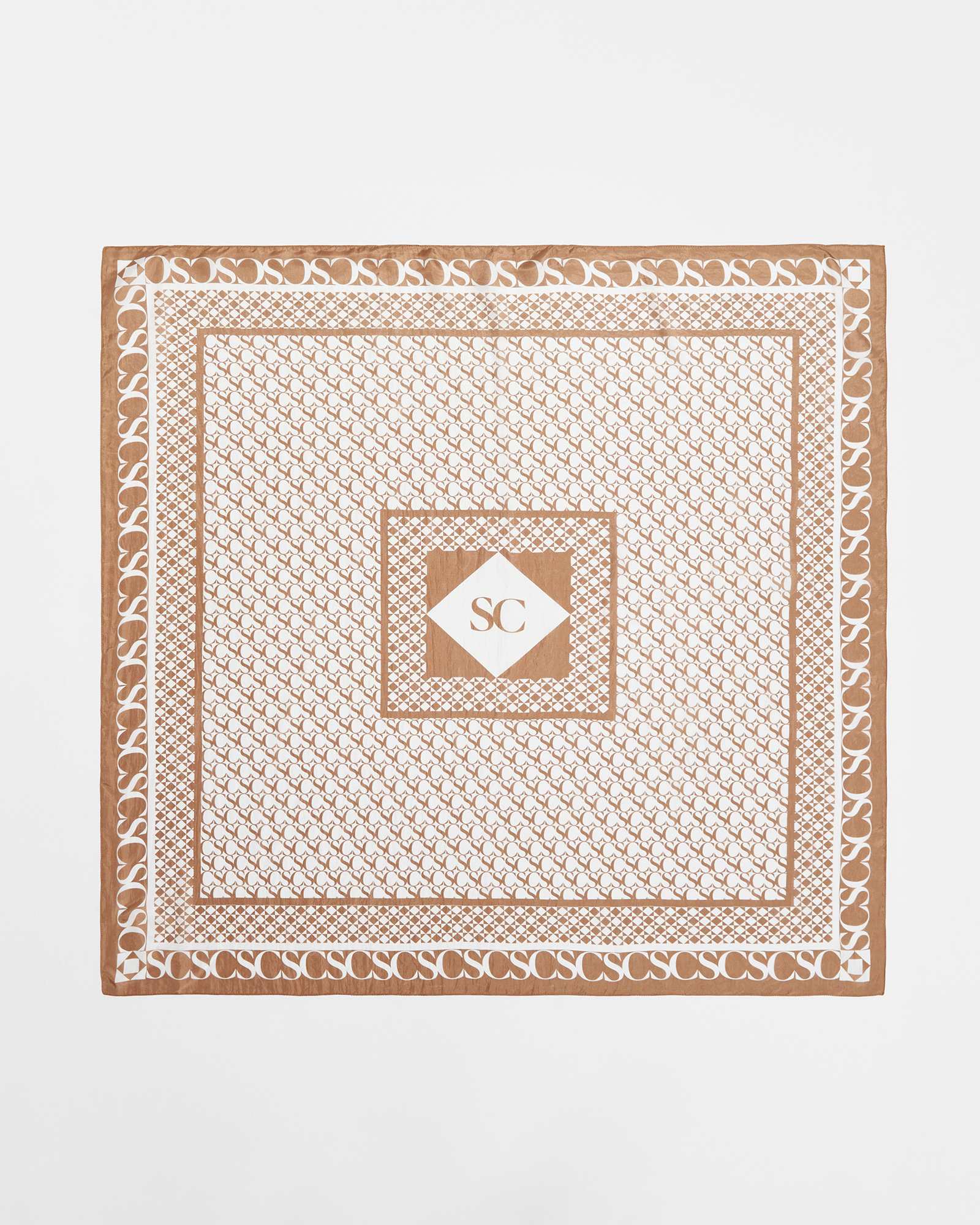 Logo Silk Scarf