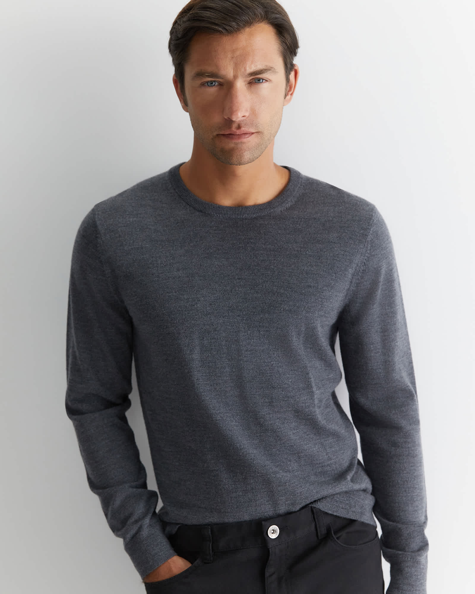 Merino Crew Neck Knit