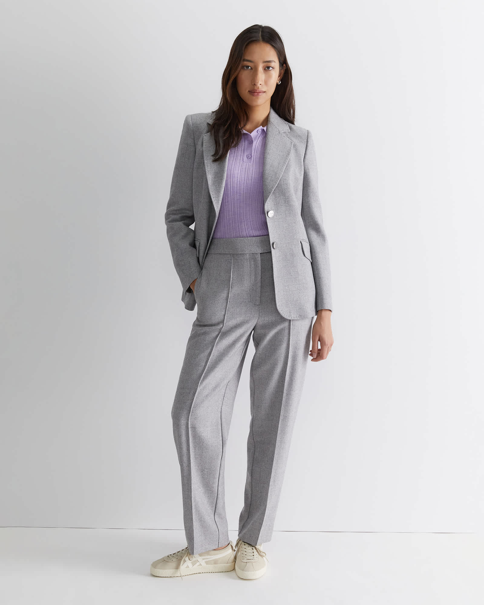 Wool Silk Polo