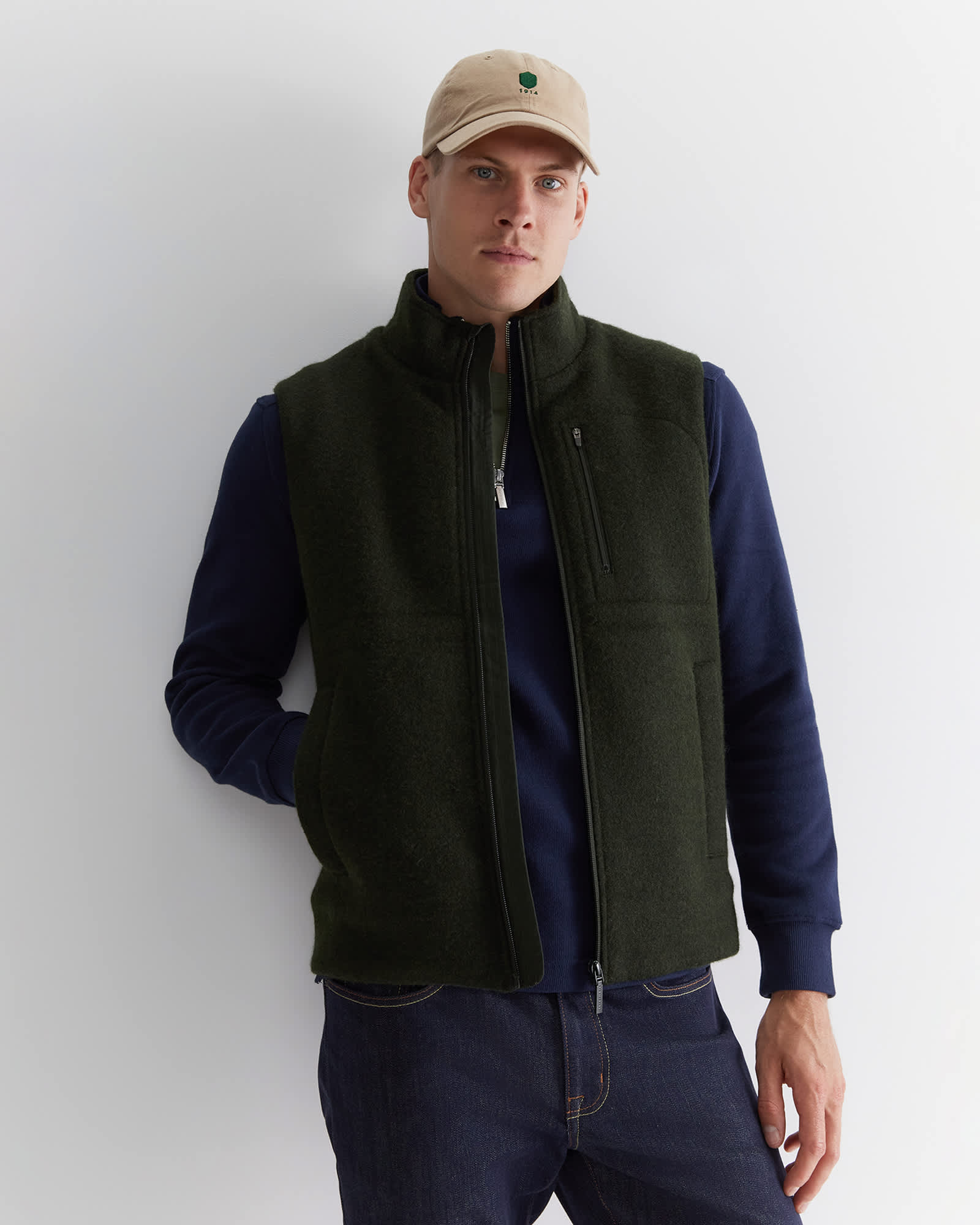 Salford Wool Blend Vest