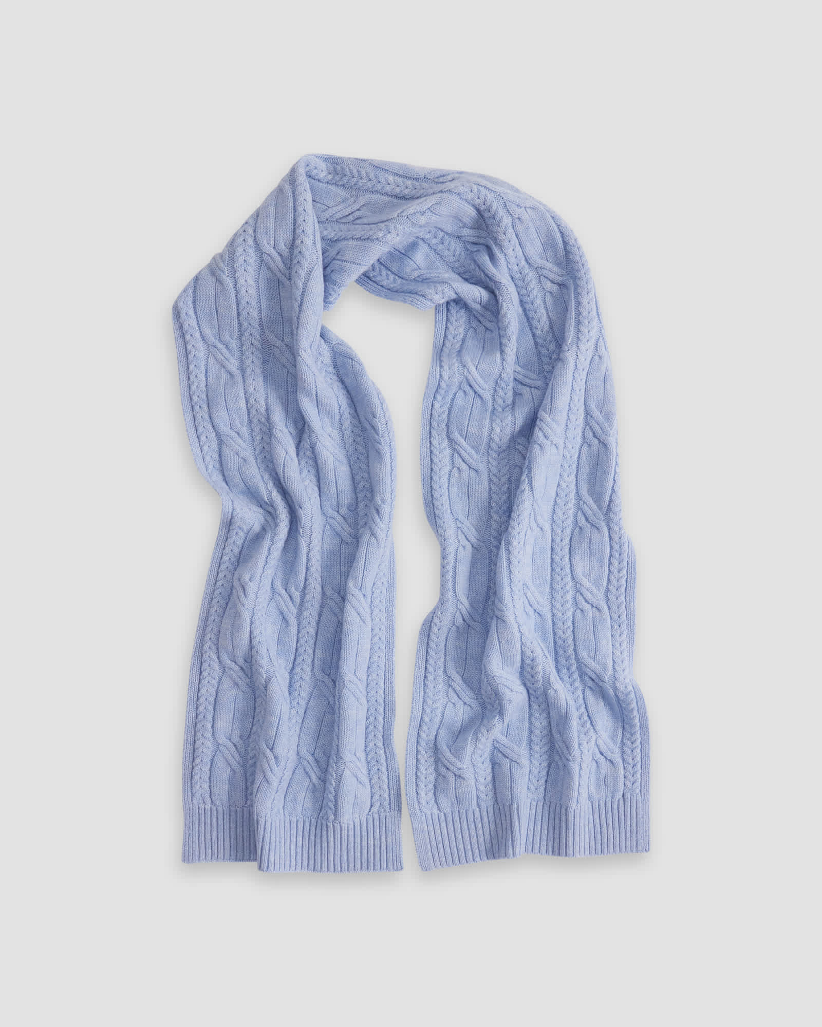 Pearl Cable Scarf
