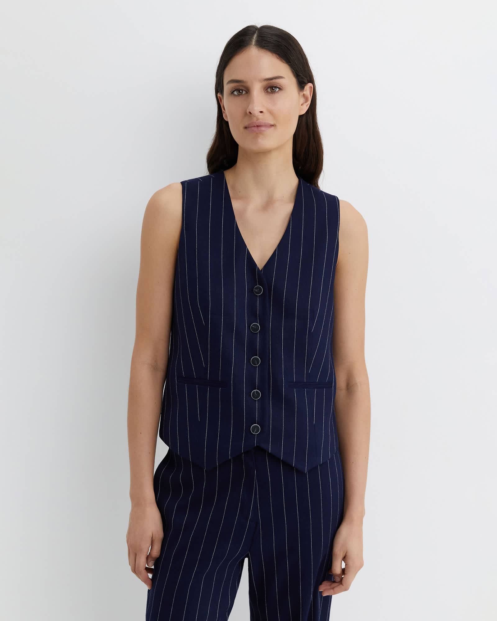 Brianne Stripe Vest
