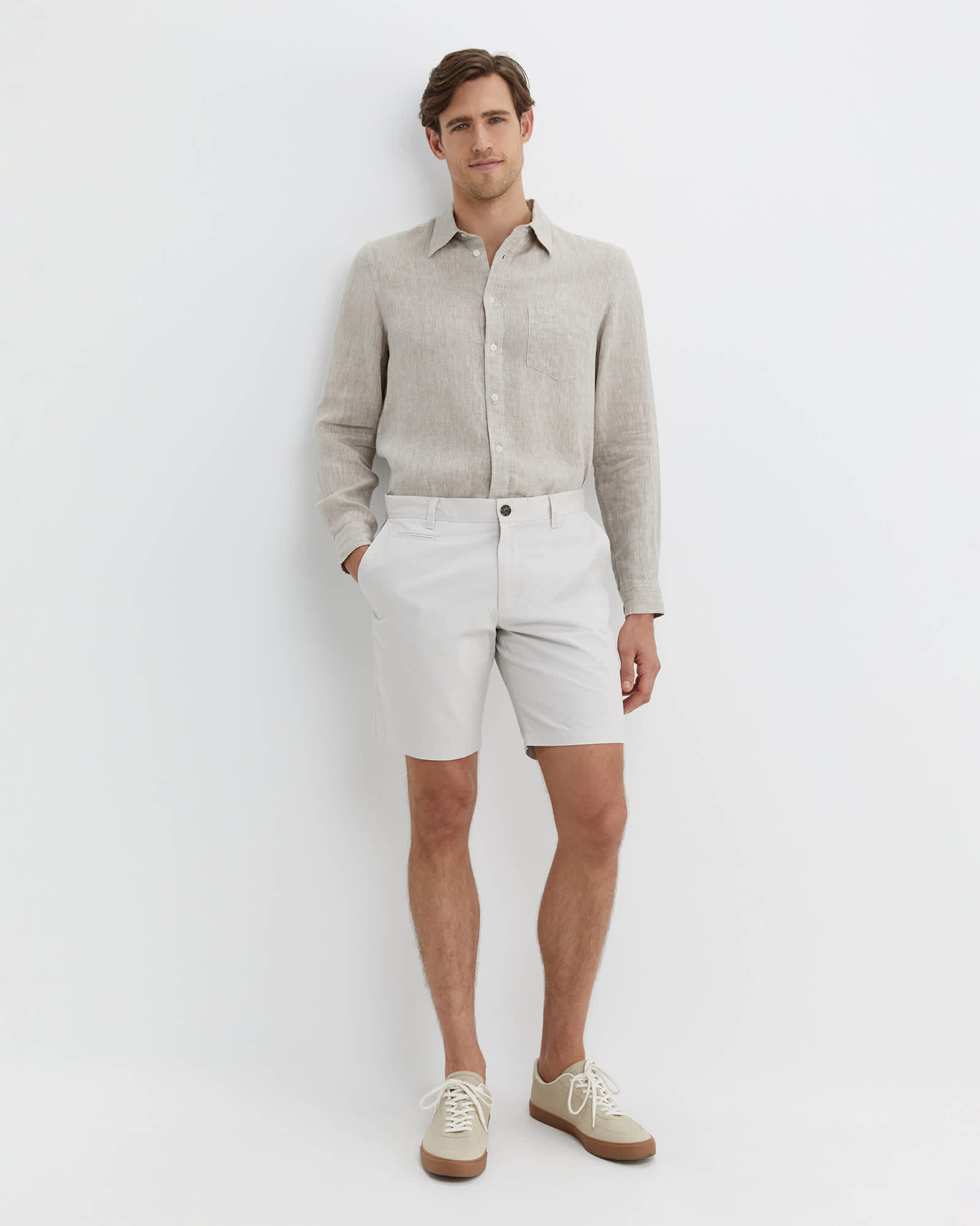 Long Sleeve Linen Shirt