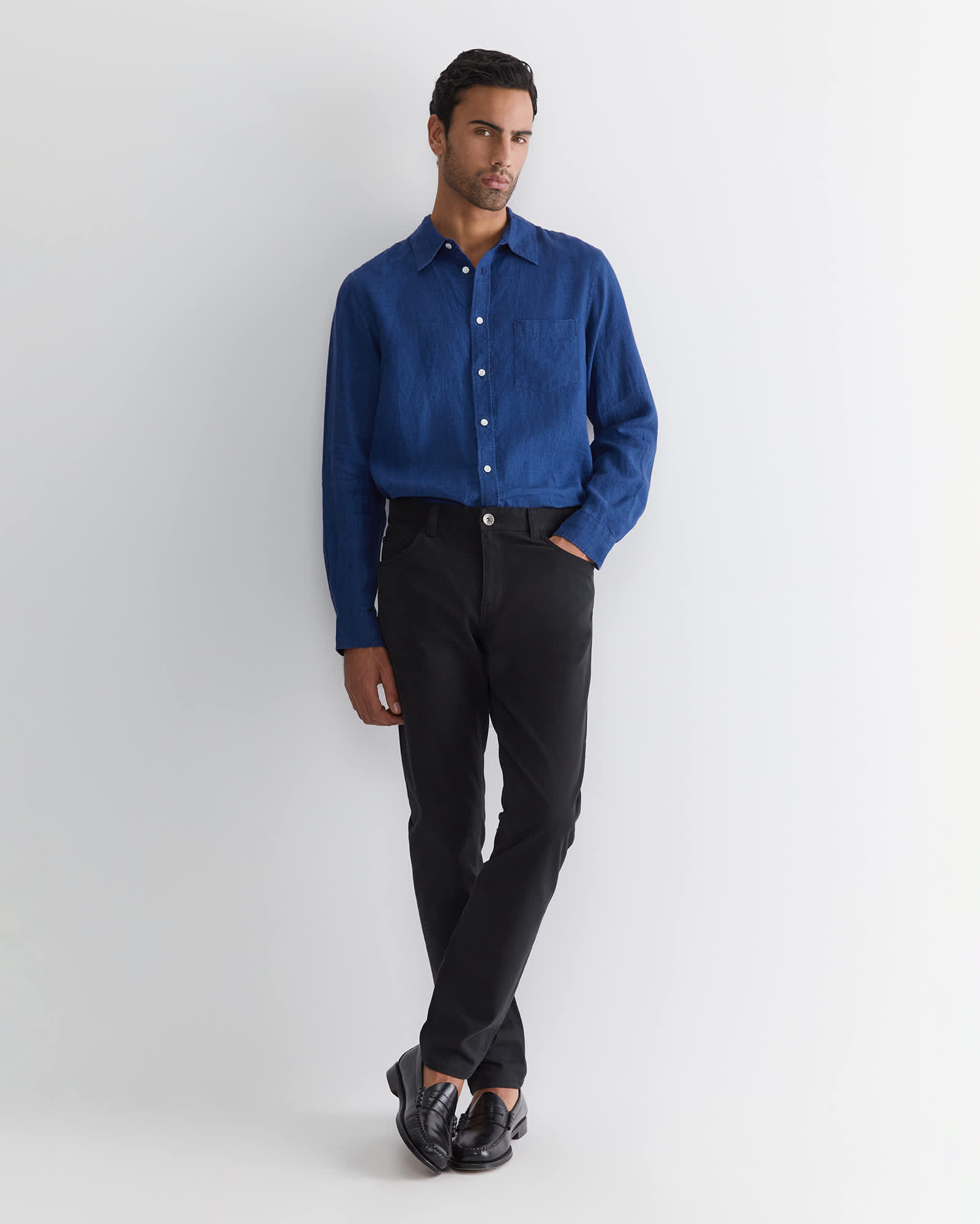 Long Sleeve Linen Shirt
