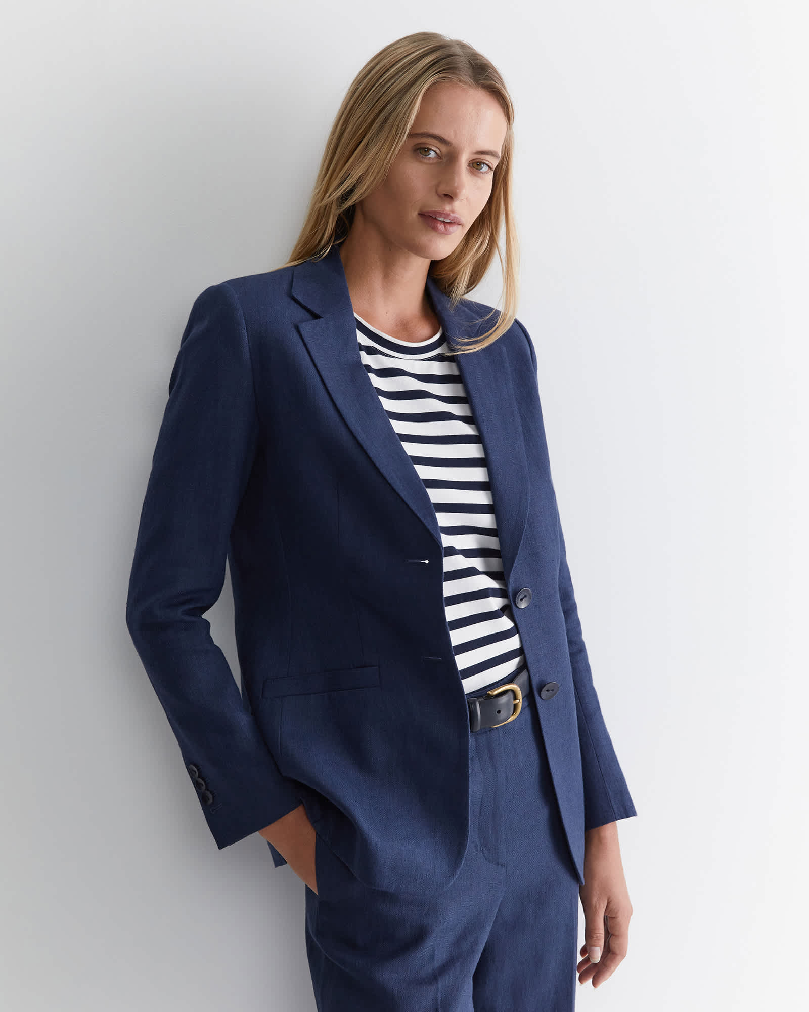 Freya Linen Blazer