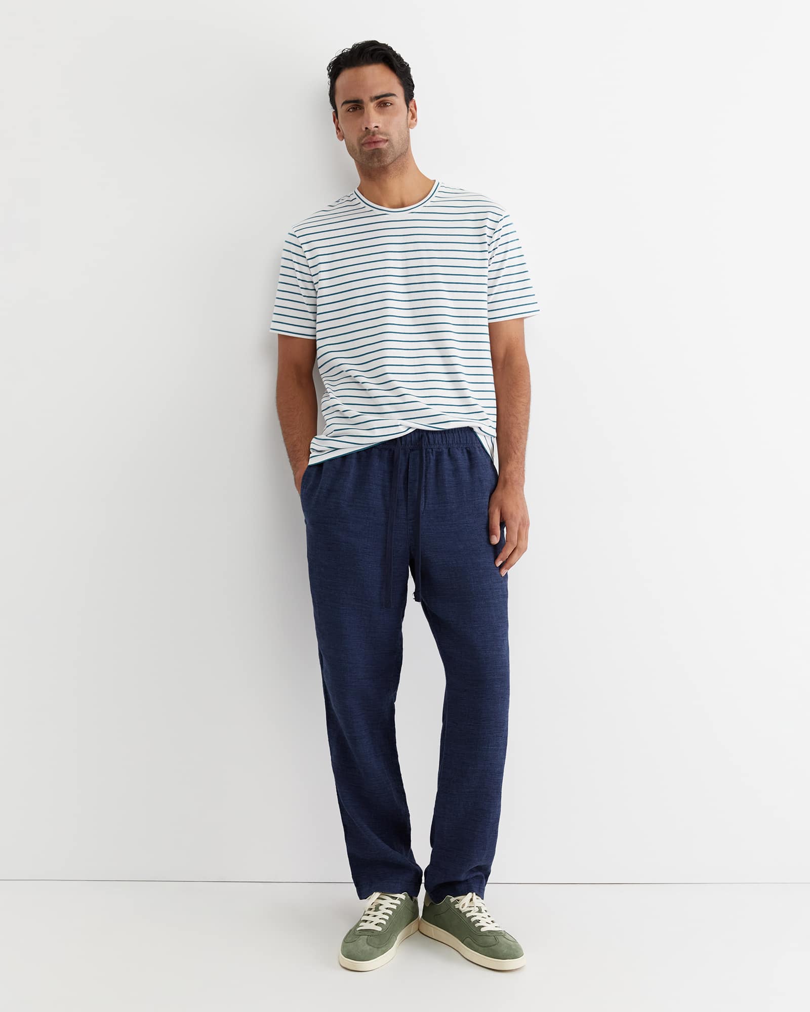 Caffery Yarn Dyed Linen Pant