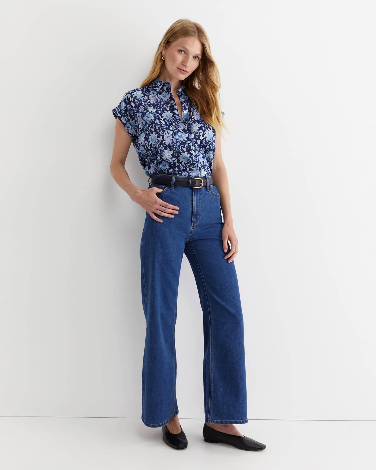 Butterfly Short Sleeve Liberty Shirt