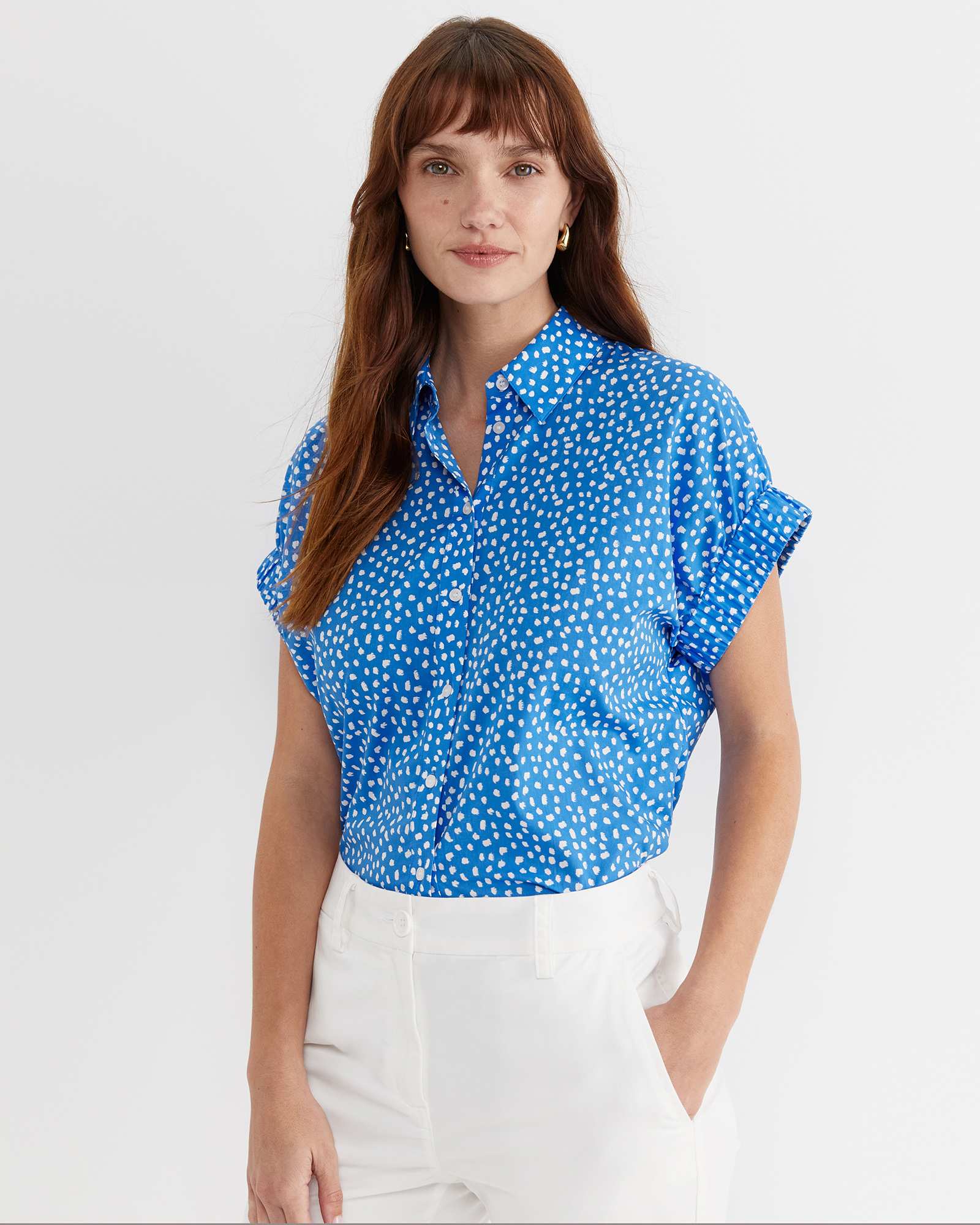 Dashy Lily Voile Shirt
