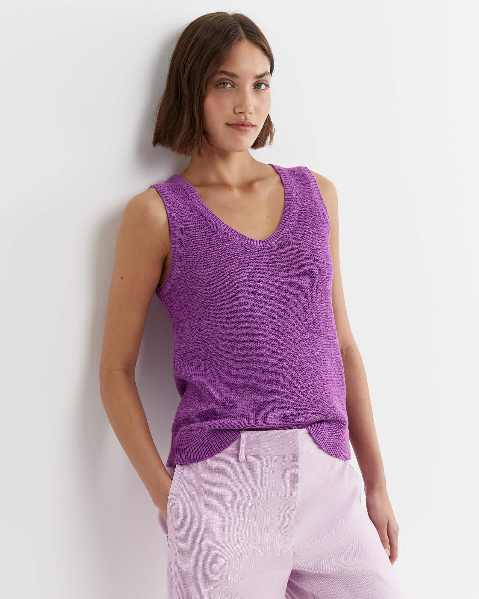 Josie Tape Yarn Singlet