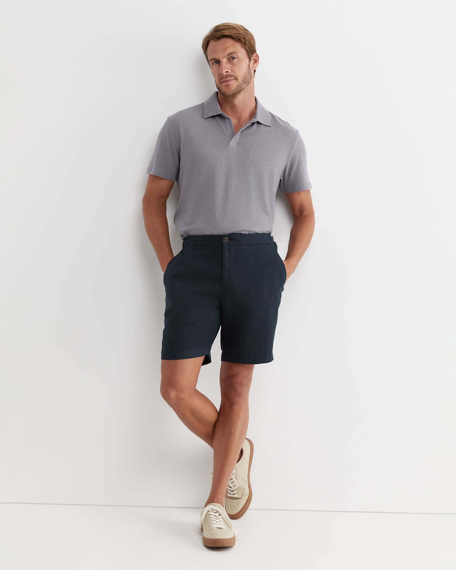 Holland Linen Short