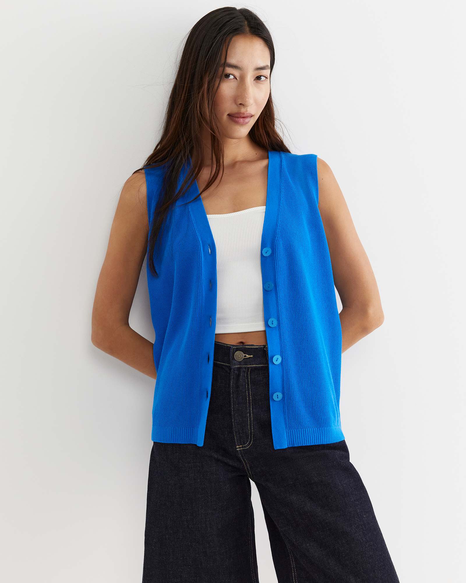 Becky Cotton Vest