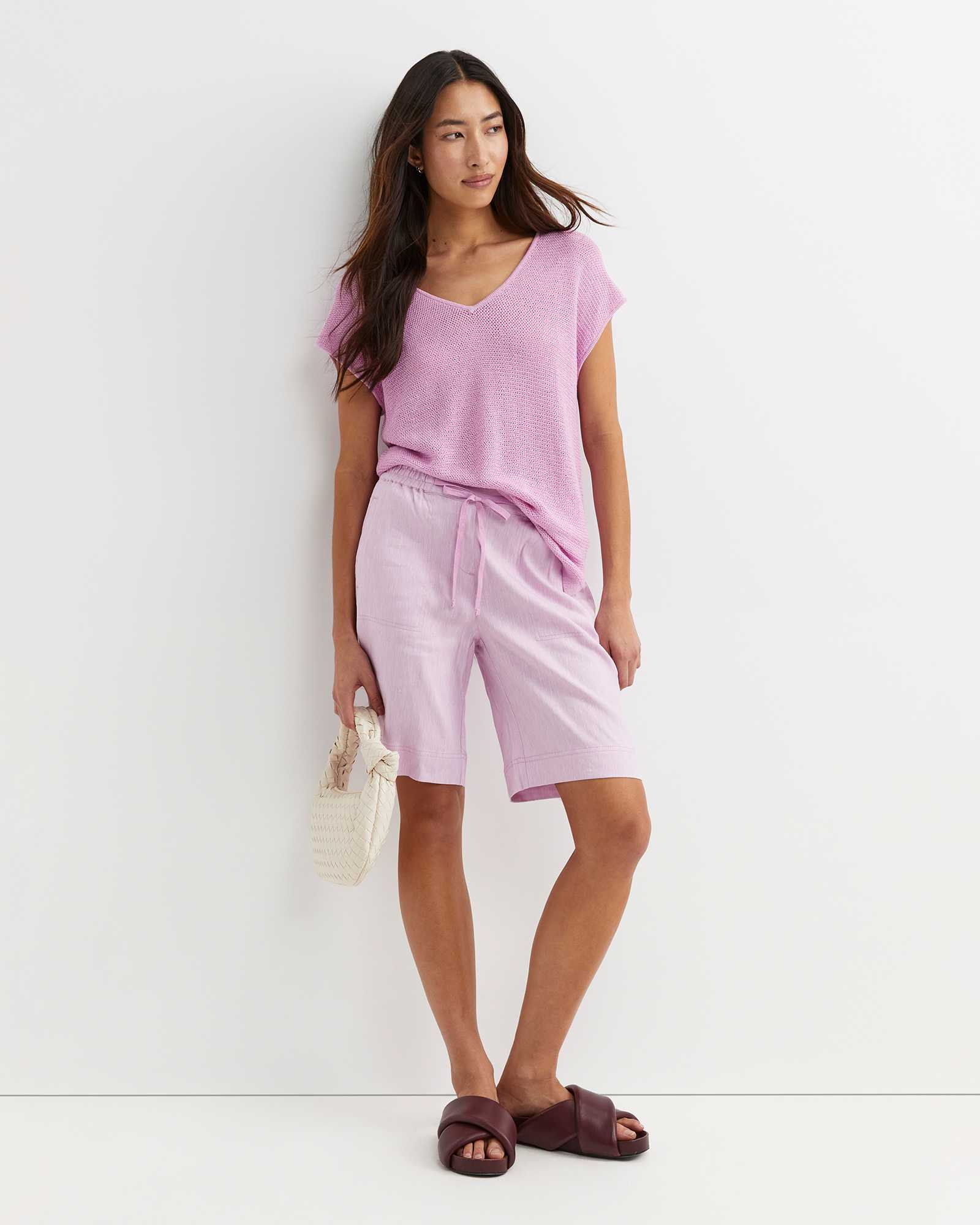 Rosa Linen Short